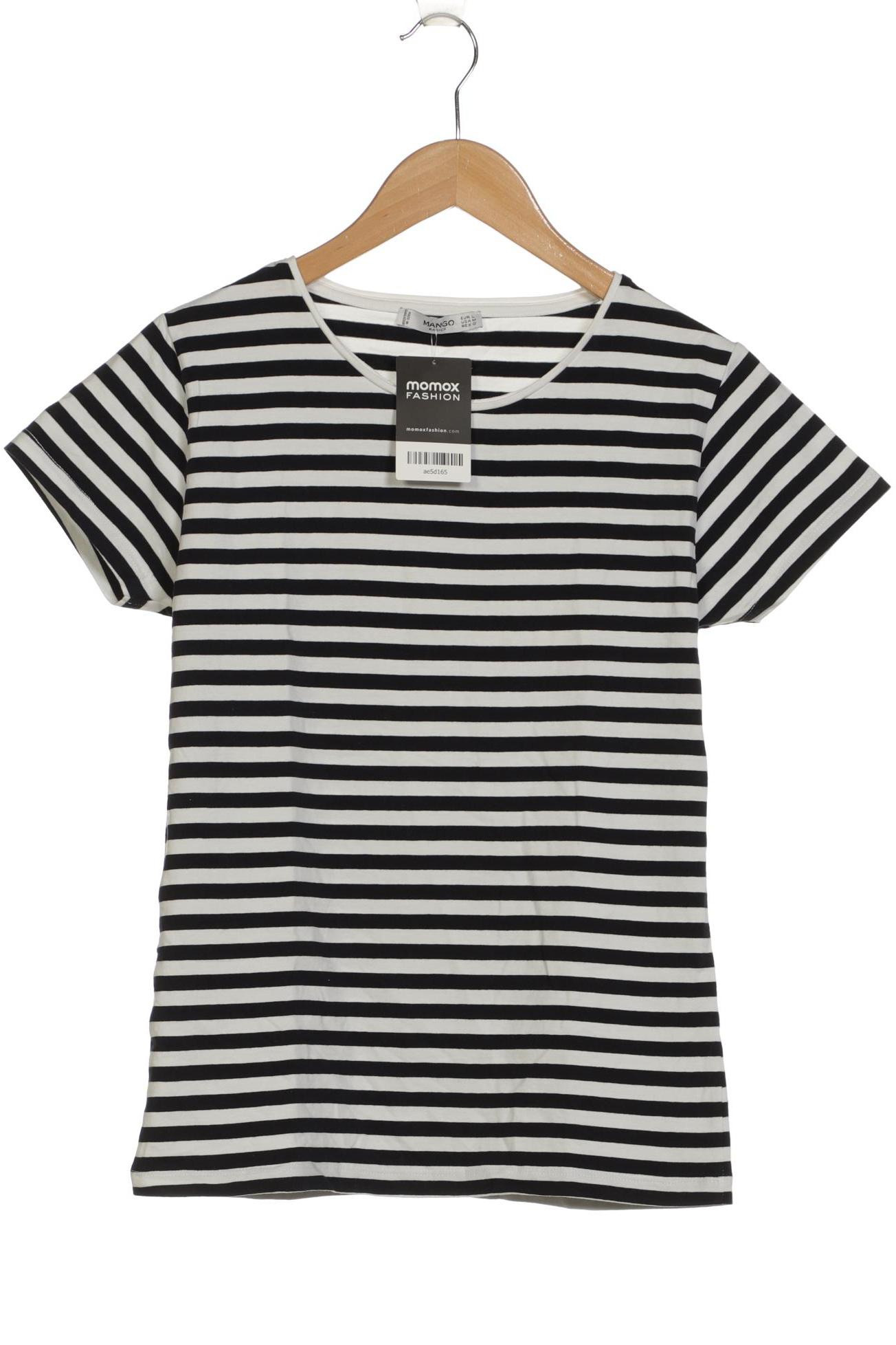 

Mango Damen T-Shirt, schwarz, Gr. 42