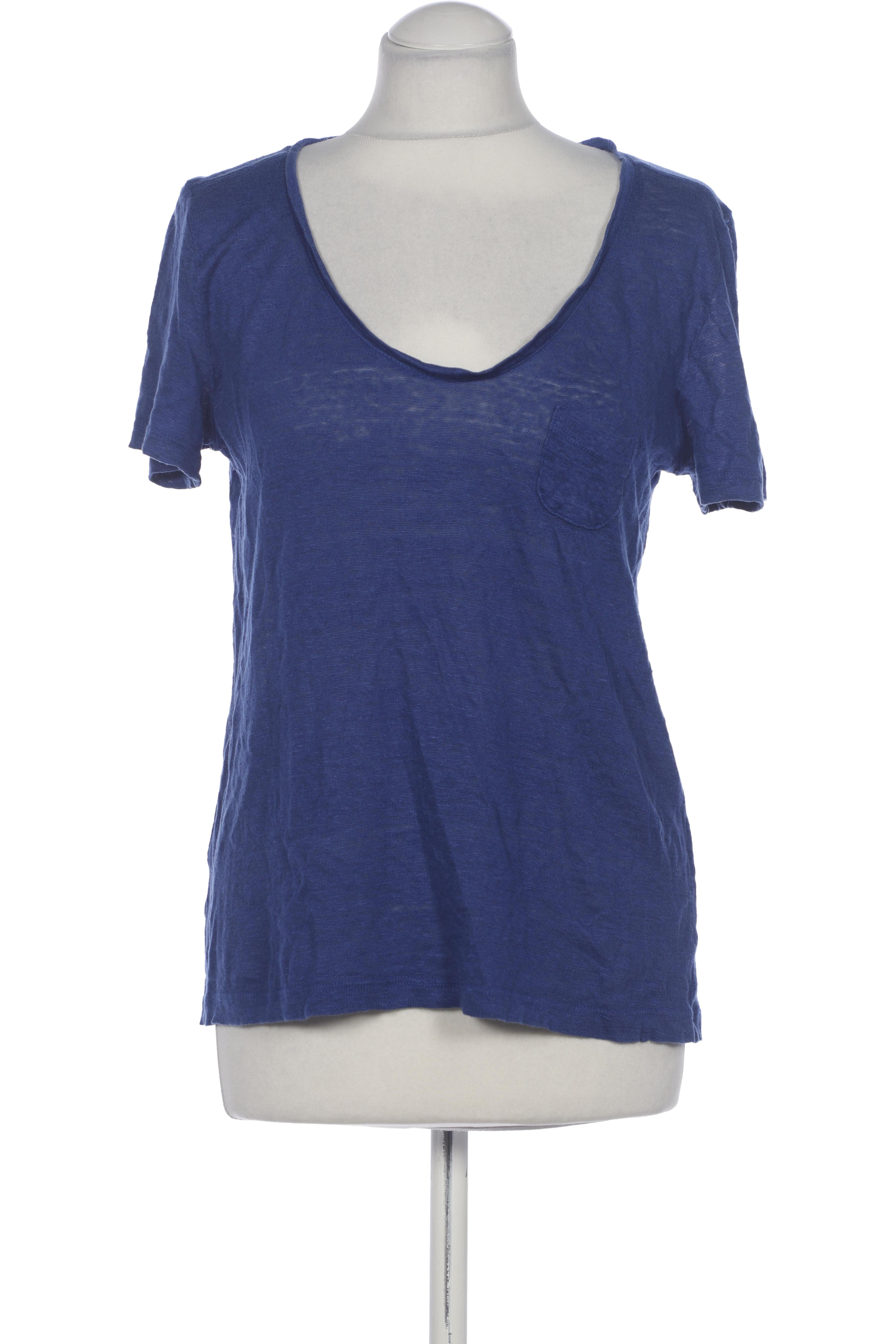 

Mango Damen T-Shirt, blau, Gr. 38