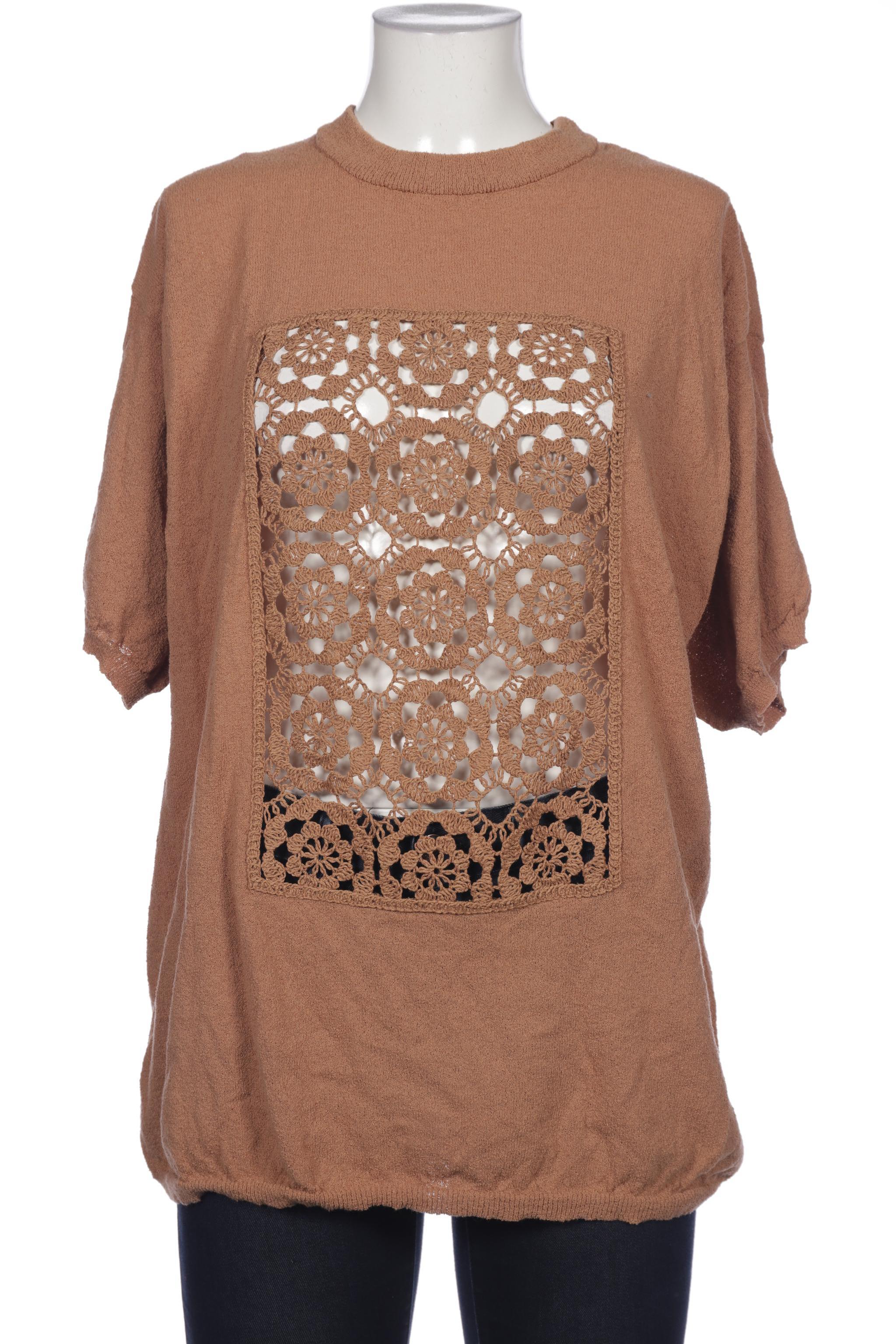 

Mango Damen T-Shirt, braun, Gr. 42