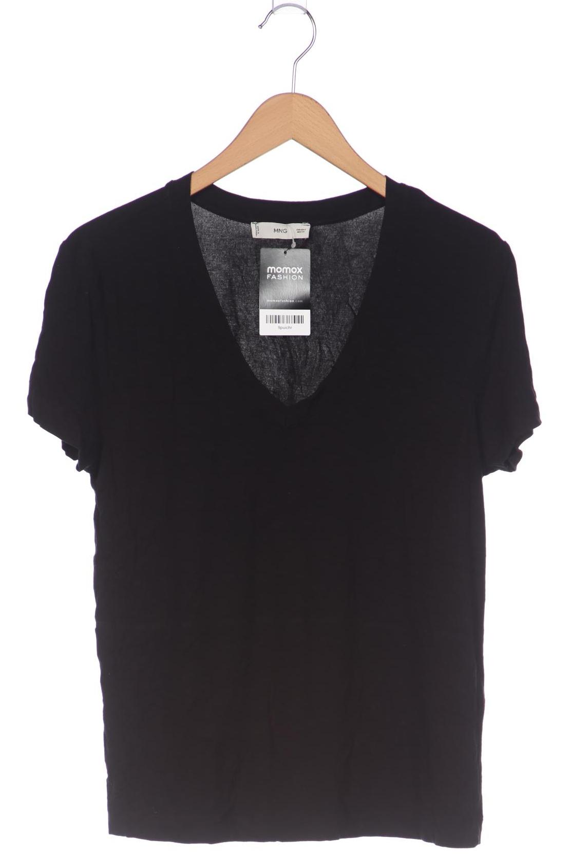 

Mango Damen T-Shirt, schwarz, Gr. 36