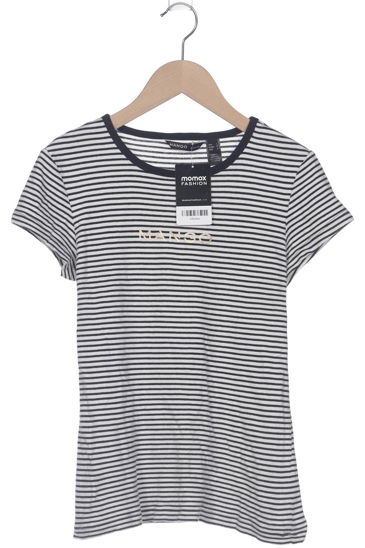 

Mango Damen T-Shirt, weiß, Gr. 42