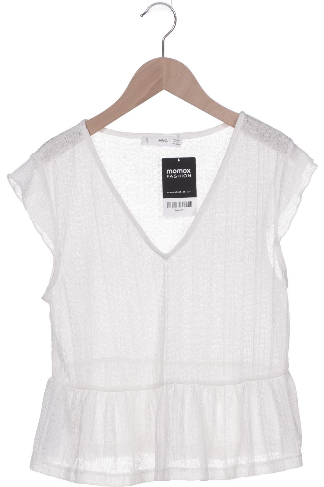 

Mango Damen T-Shirt, weiß, Gr. 36