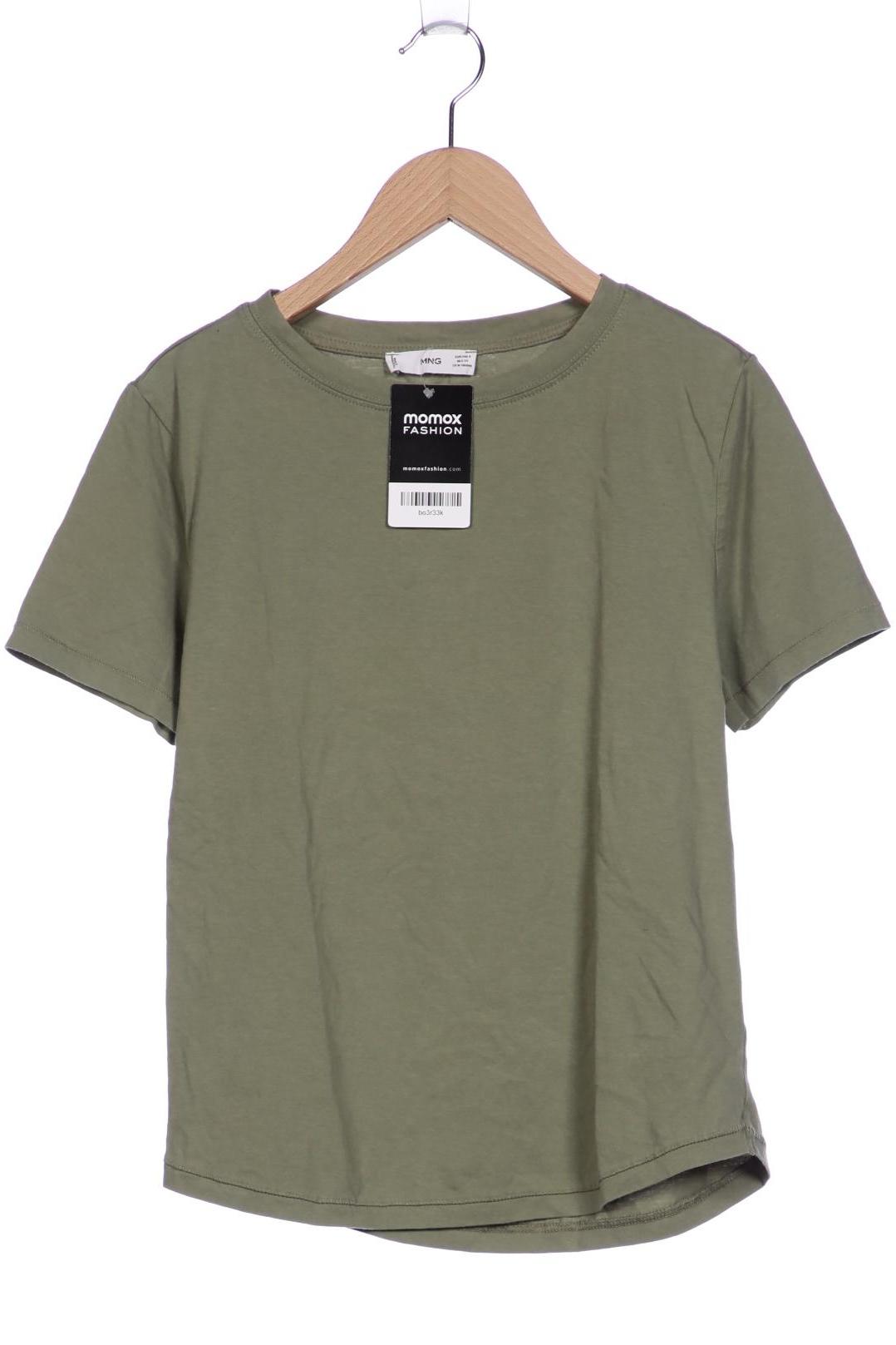 

Mango Damen T-Shirt, grün, Gr. 36