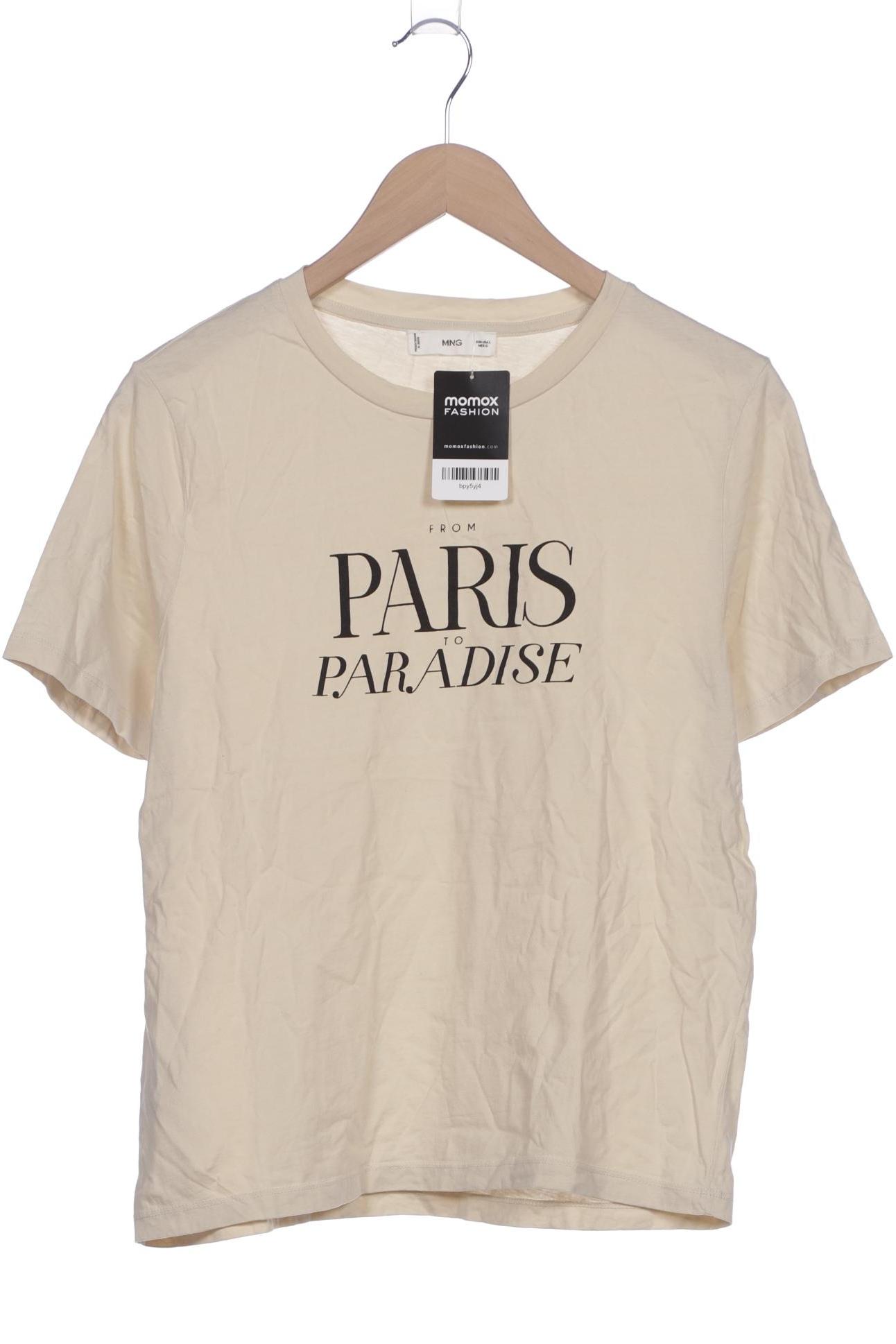 

Mango Damen T-Shirt, beige, Gr. 42