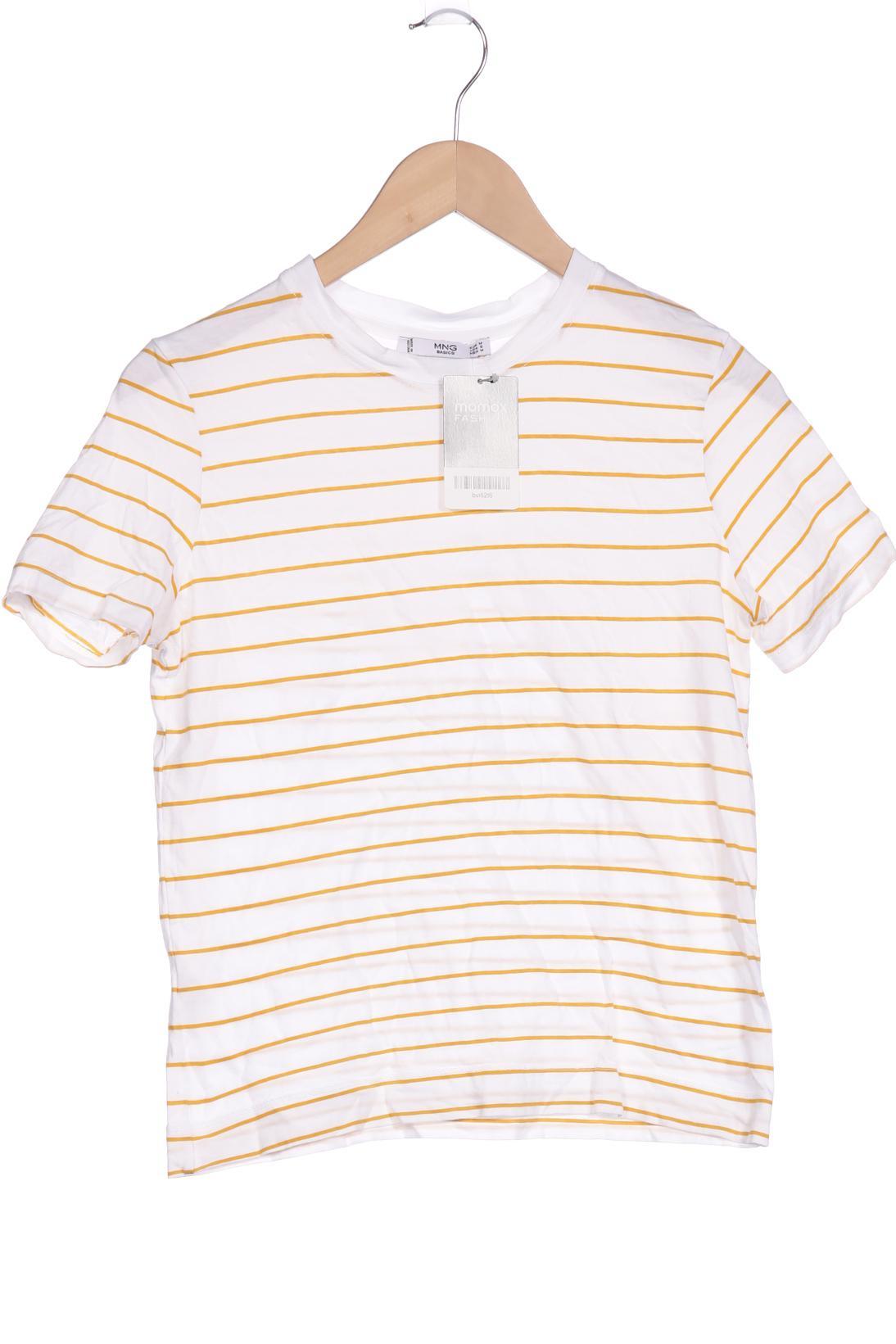 

Mango Damen T-Shirt, weiß, Gr. 38