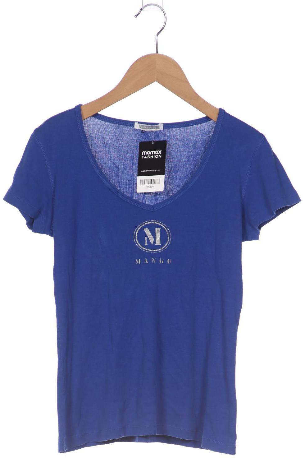

Mango Damen T-Shirt, blau, Gr. 34
