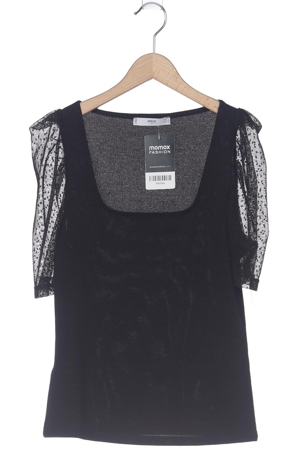 

Mango Damen T-Shirt, schwarz, Gr. 36