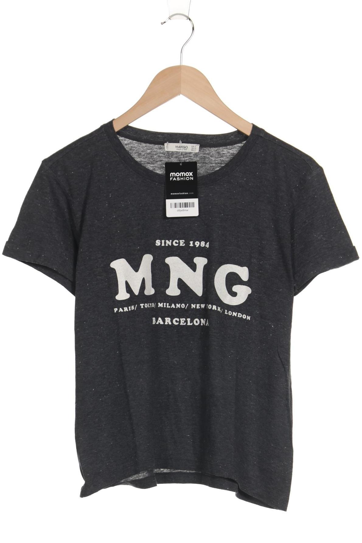

Mango Damen T-Shirt, grau, Gr. 36