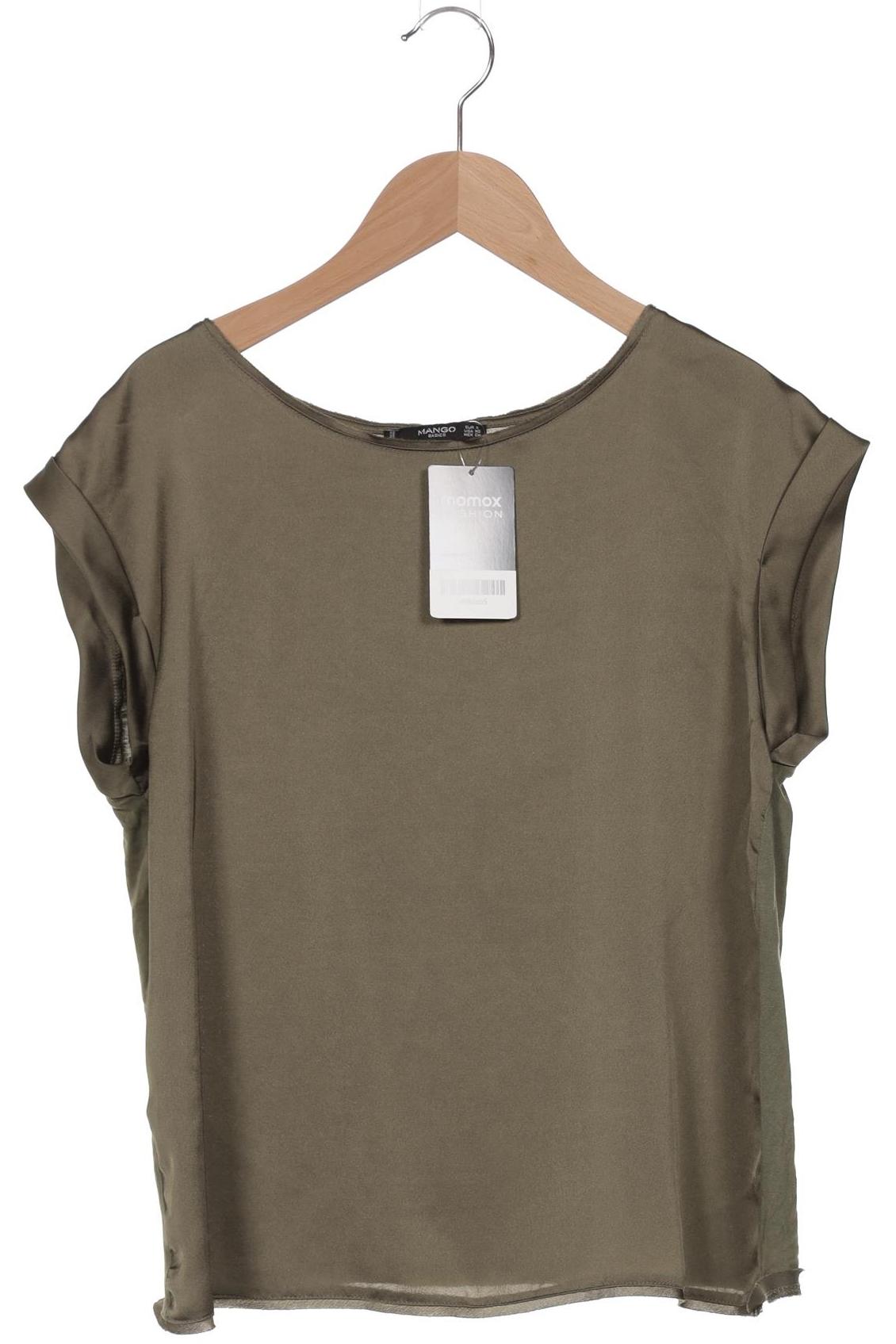 

Mango Damen T-Shirt, grün, Gr. 36