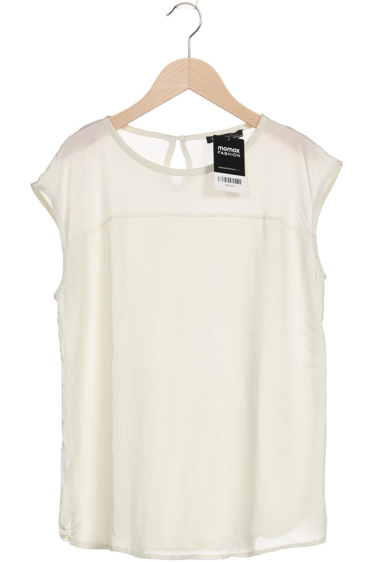 

Mango Damen T-Shirt, cremeweiß, Gr. 38