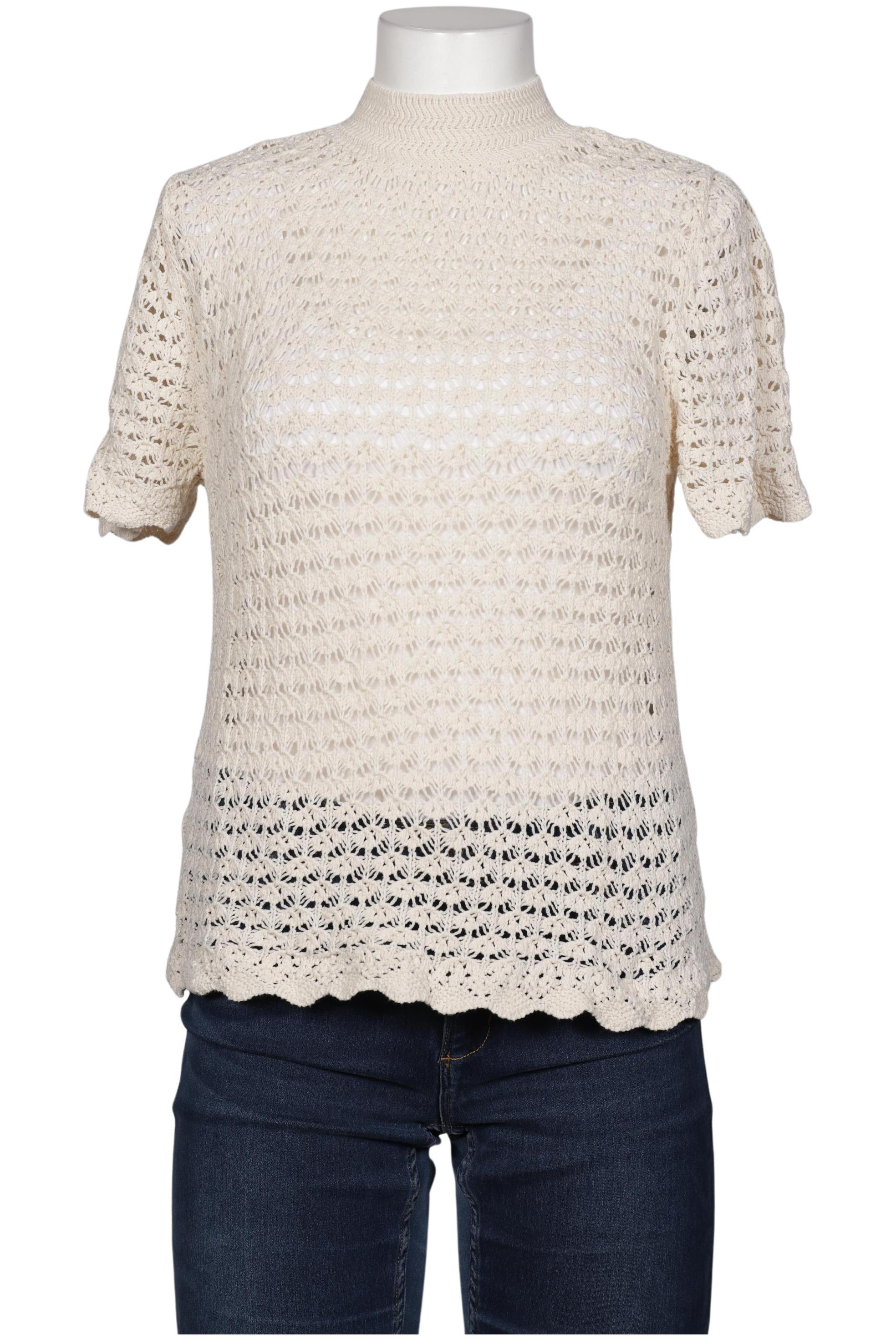 

Mango Damen T-Shirt, cremeweiß, Gr. 42