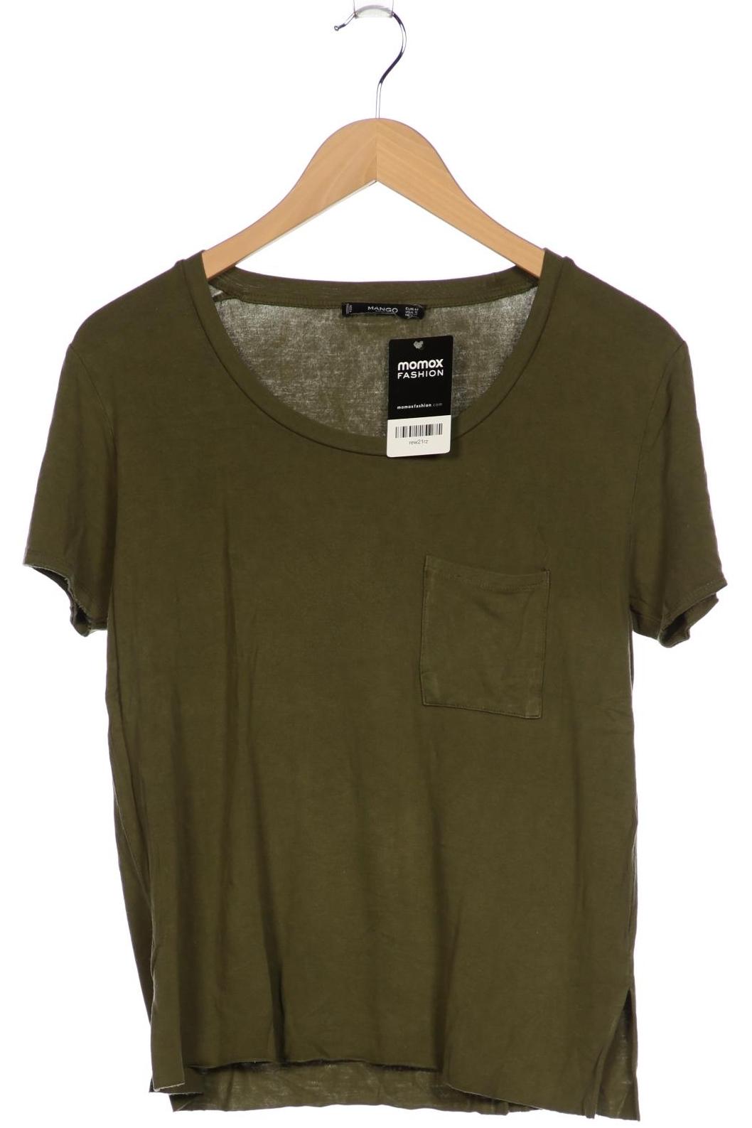 

Mango Damen T-Shirt, grün, Gr. 38