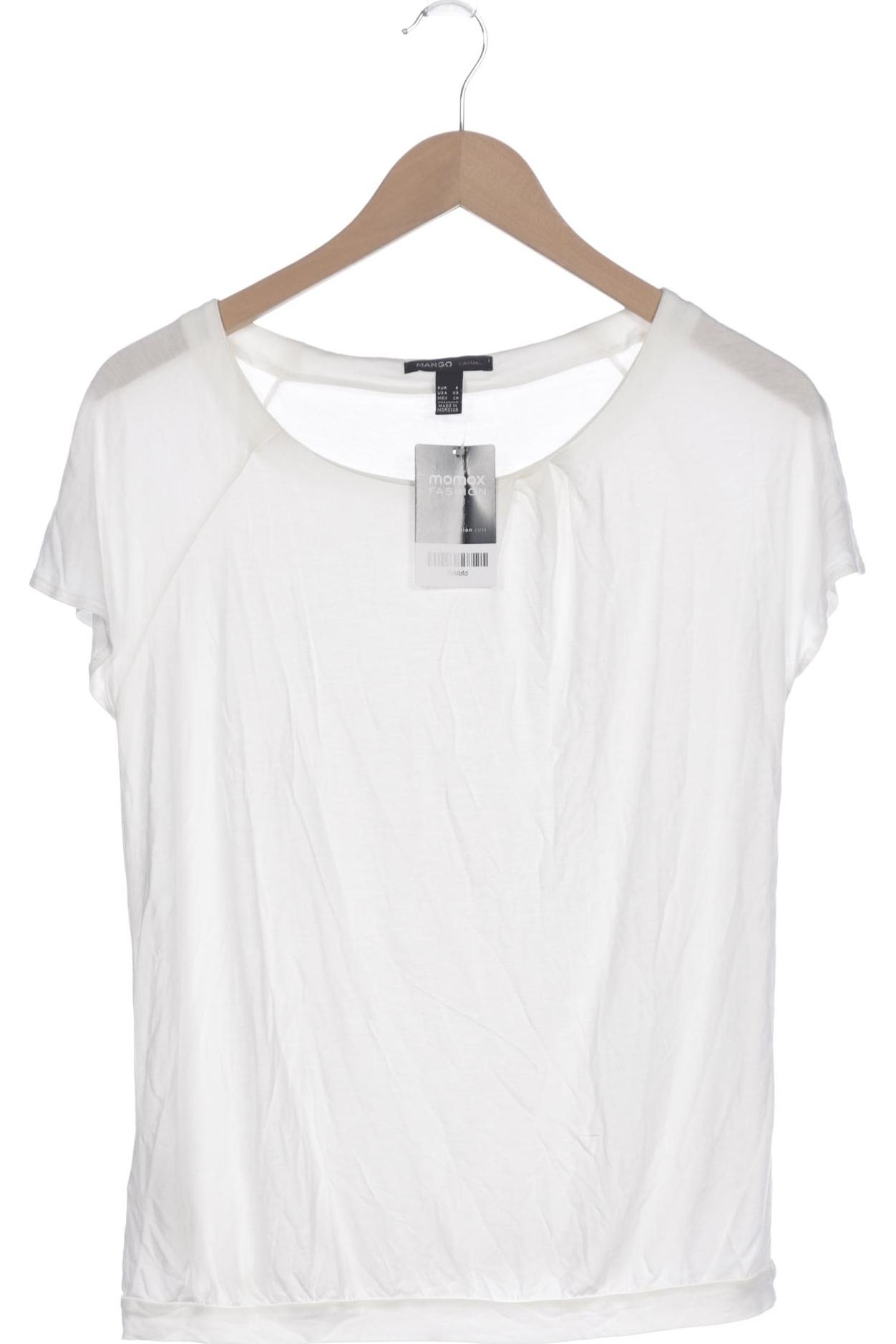 

Mango Damen T-Shirt, weiß, Gr. 36