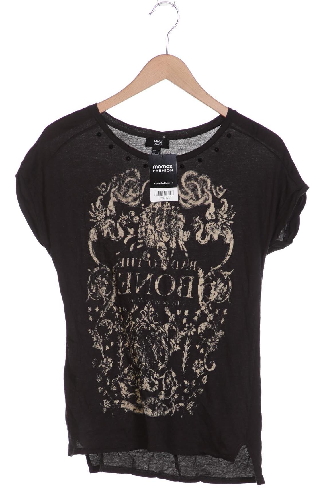

MANGO Damen T-Shirt, schwarz