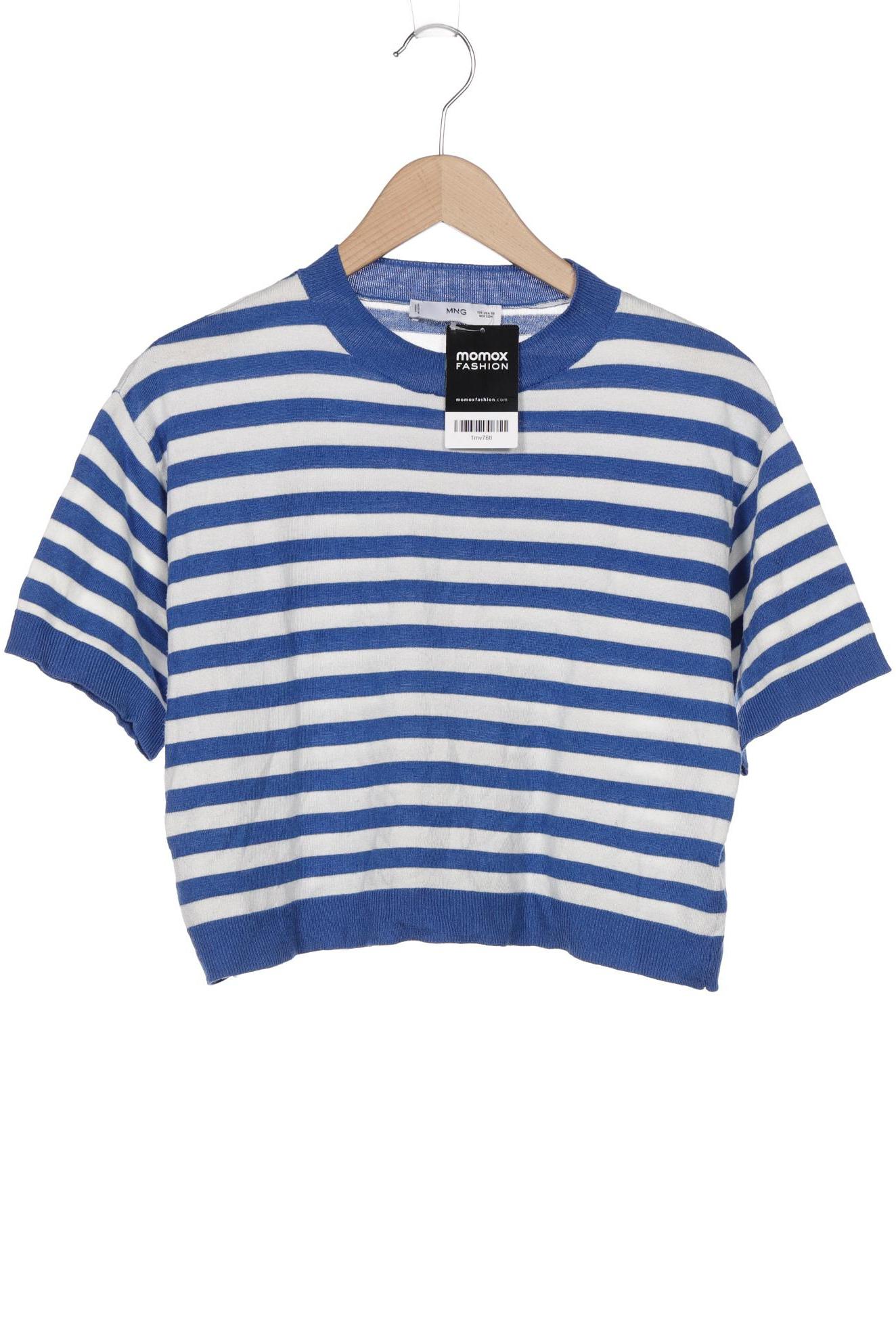 

Mango Damen T-Shirt, blau, Gr. 34