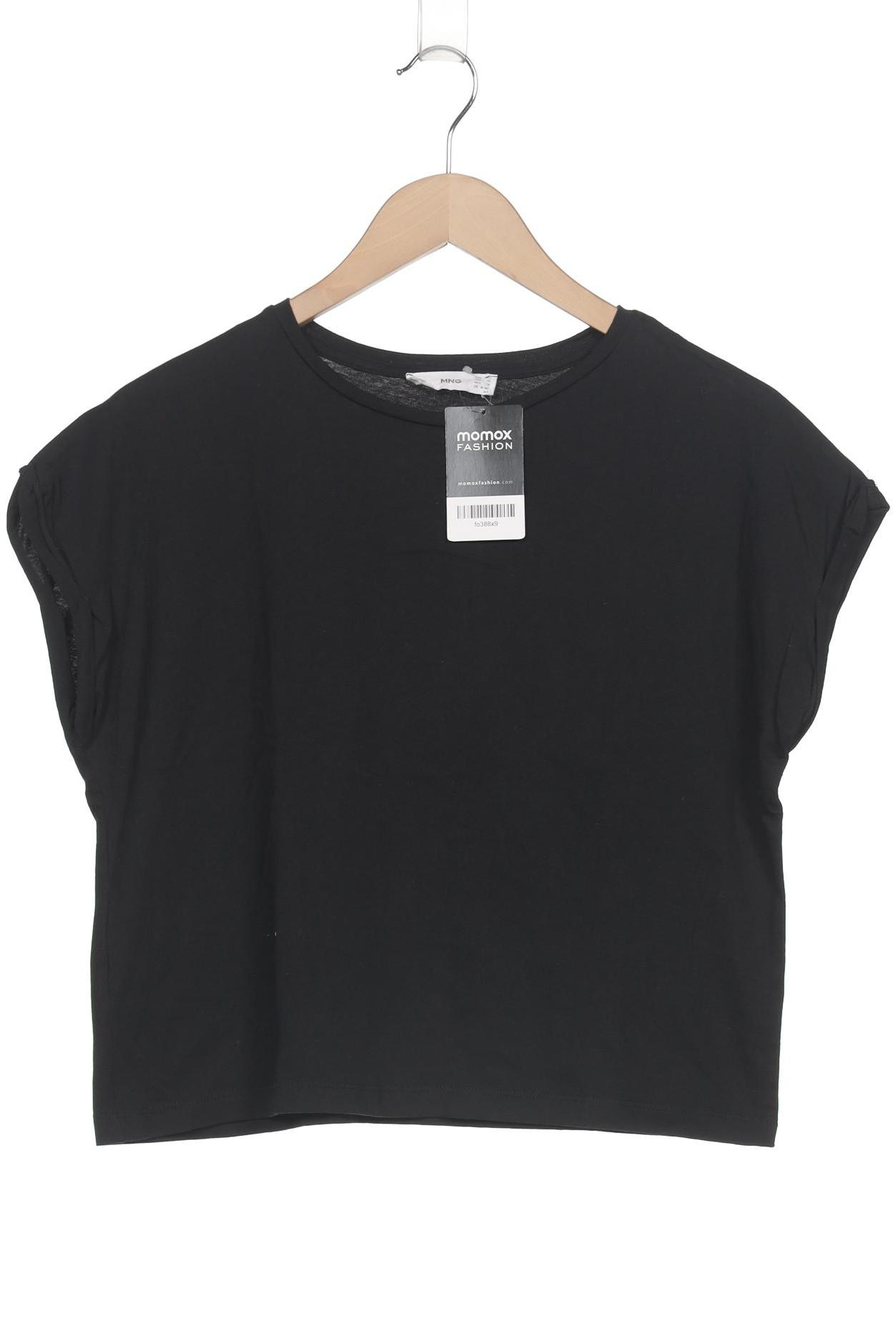 

Mango Damen T-Shirt, schwarz, Gr. 36