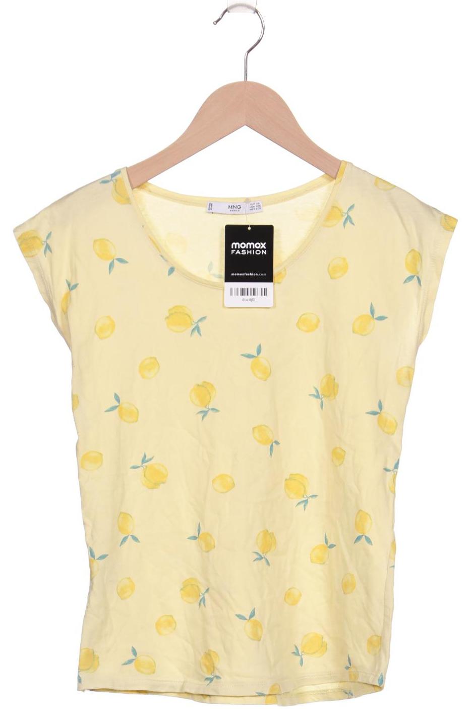 

MANGO Damen T-Shirt, gelb