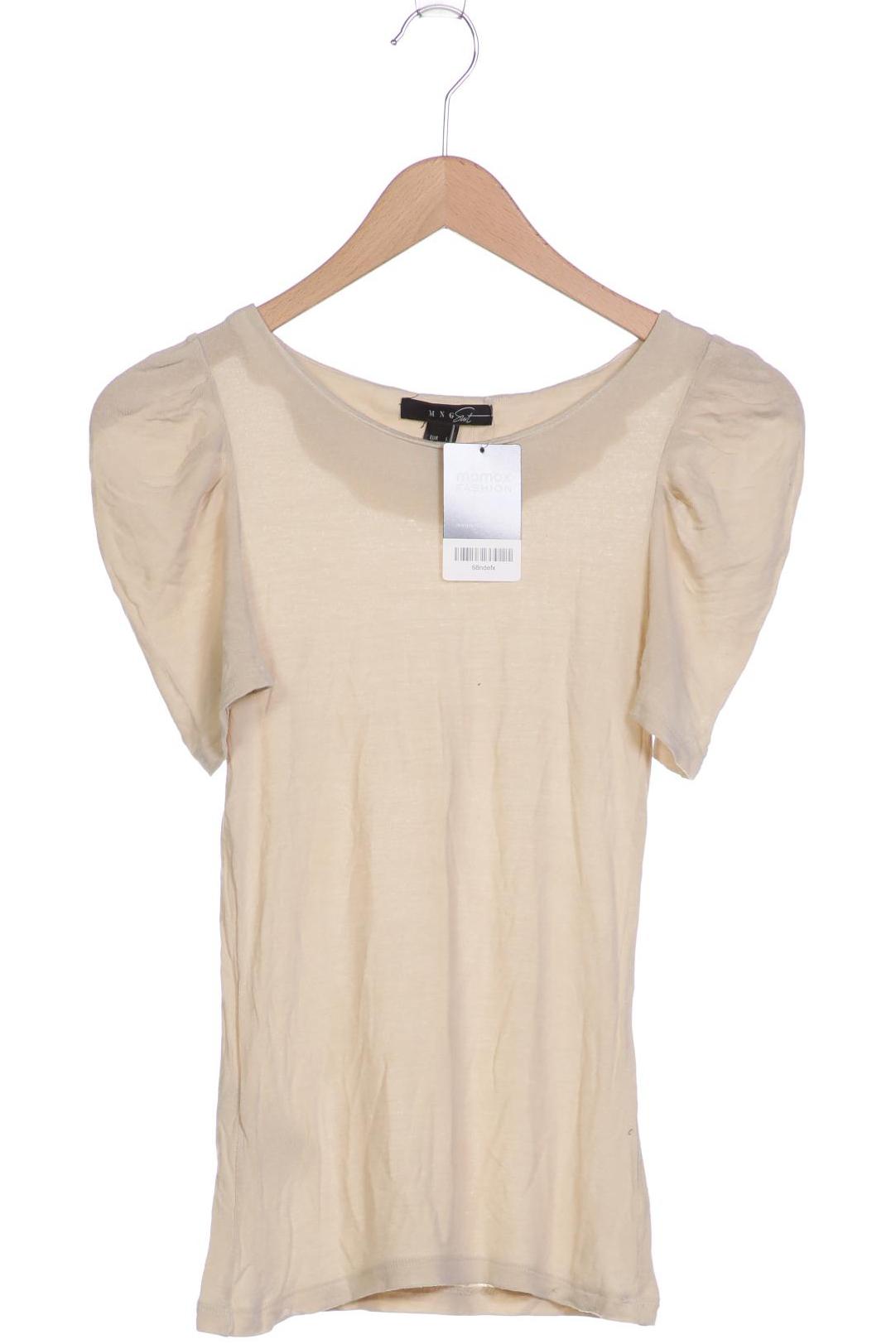

Mango Damen T-Shirt, beige, Gr. 42