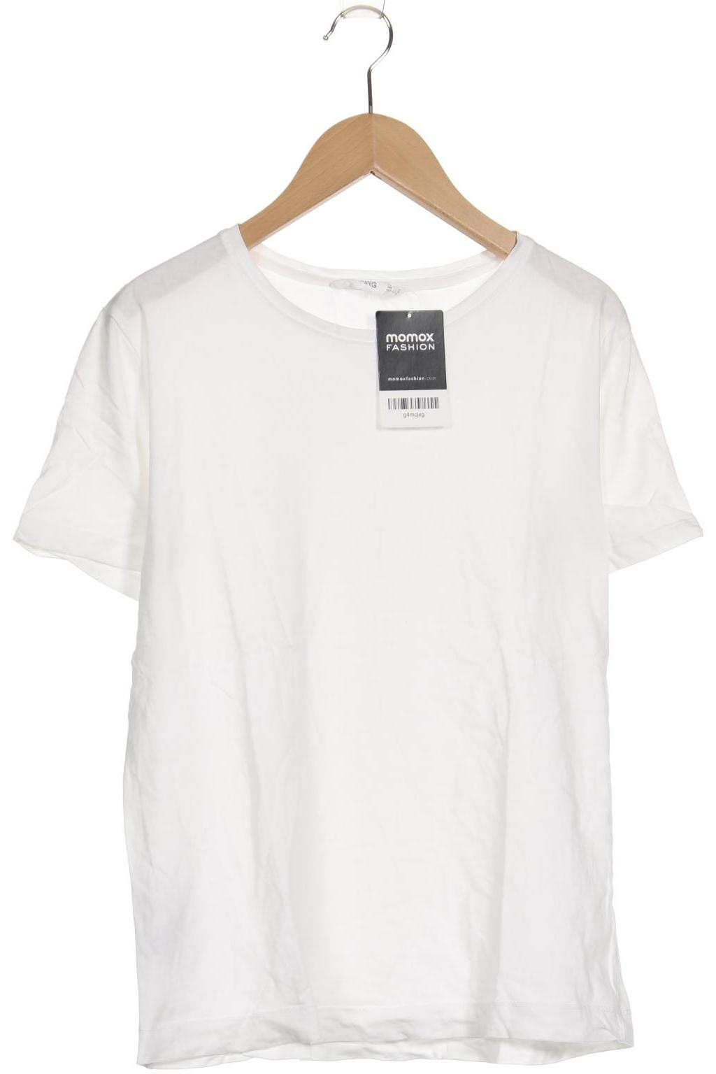 

Mango Damen T-Shirt, weiß, Gr. 38
