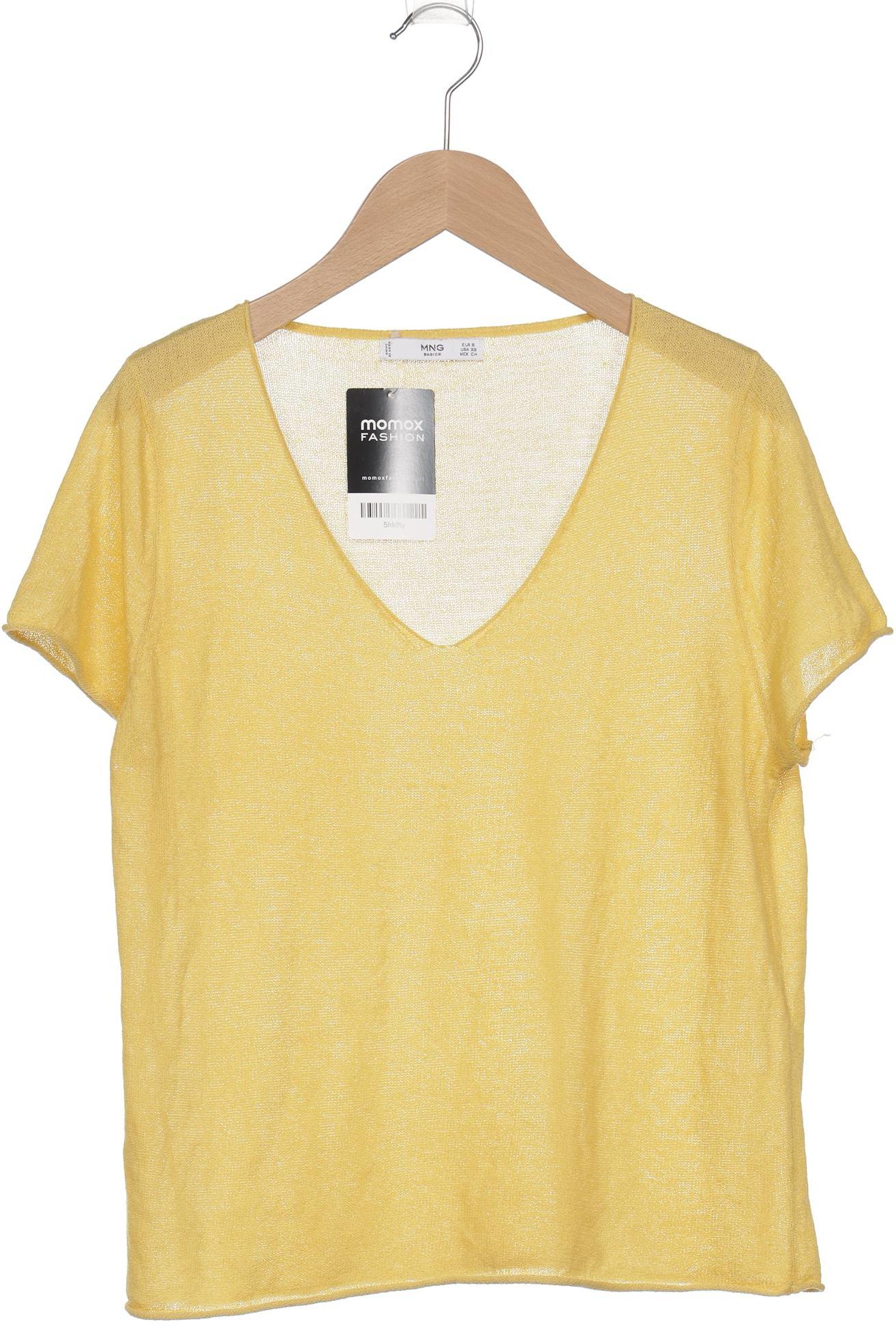 

Mango Damen T-Shirt, gelb, Gr. 36