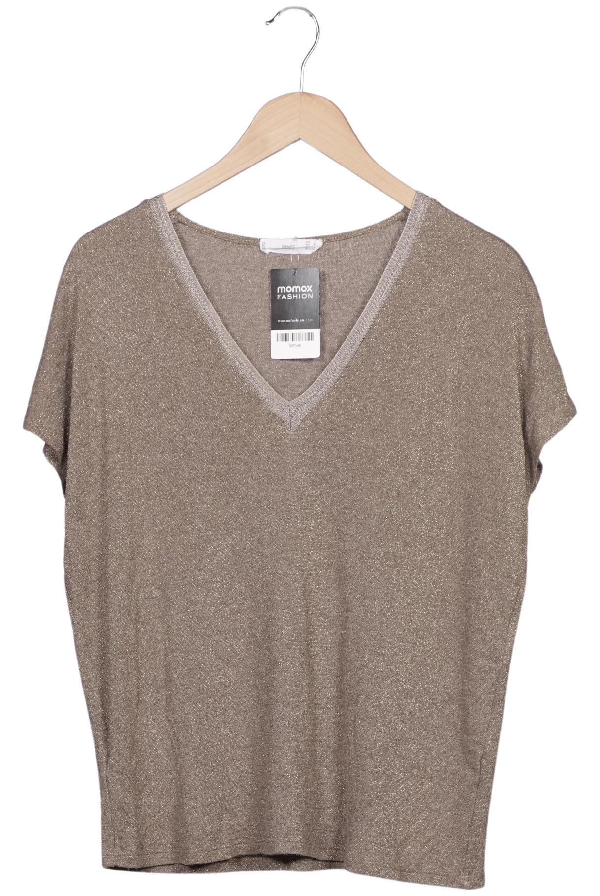 

Mango Damen T-Shirt, grau, Gr. 42