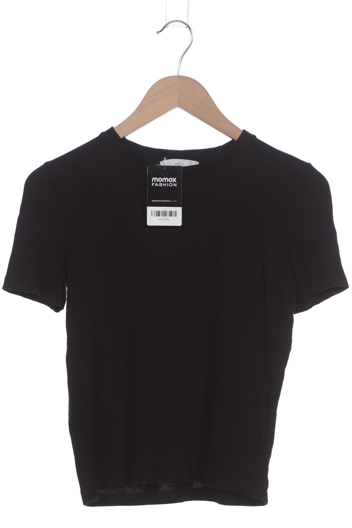 

Mango Damen T-Shirt, schwarz, Gr. 36