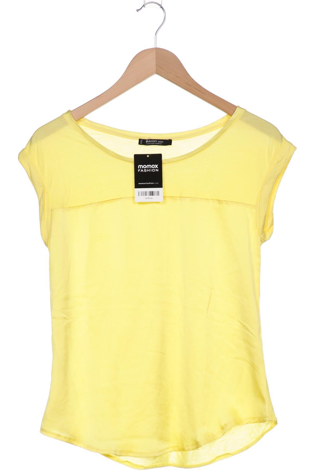 

MANGO Damen T-Shirt, gelb