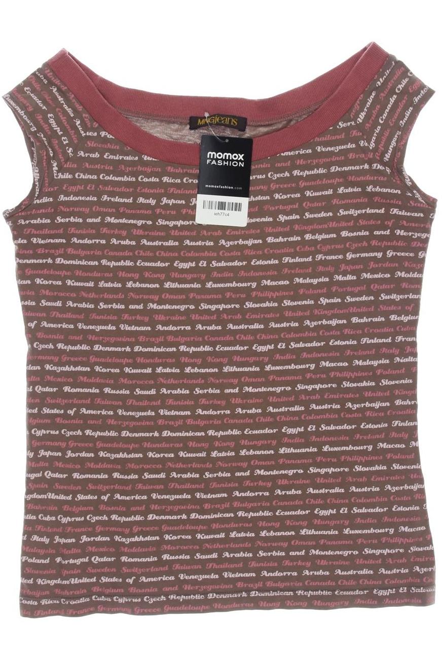 

Mango Damen T-Shirt, braun, Gr. 36