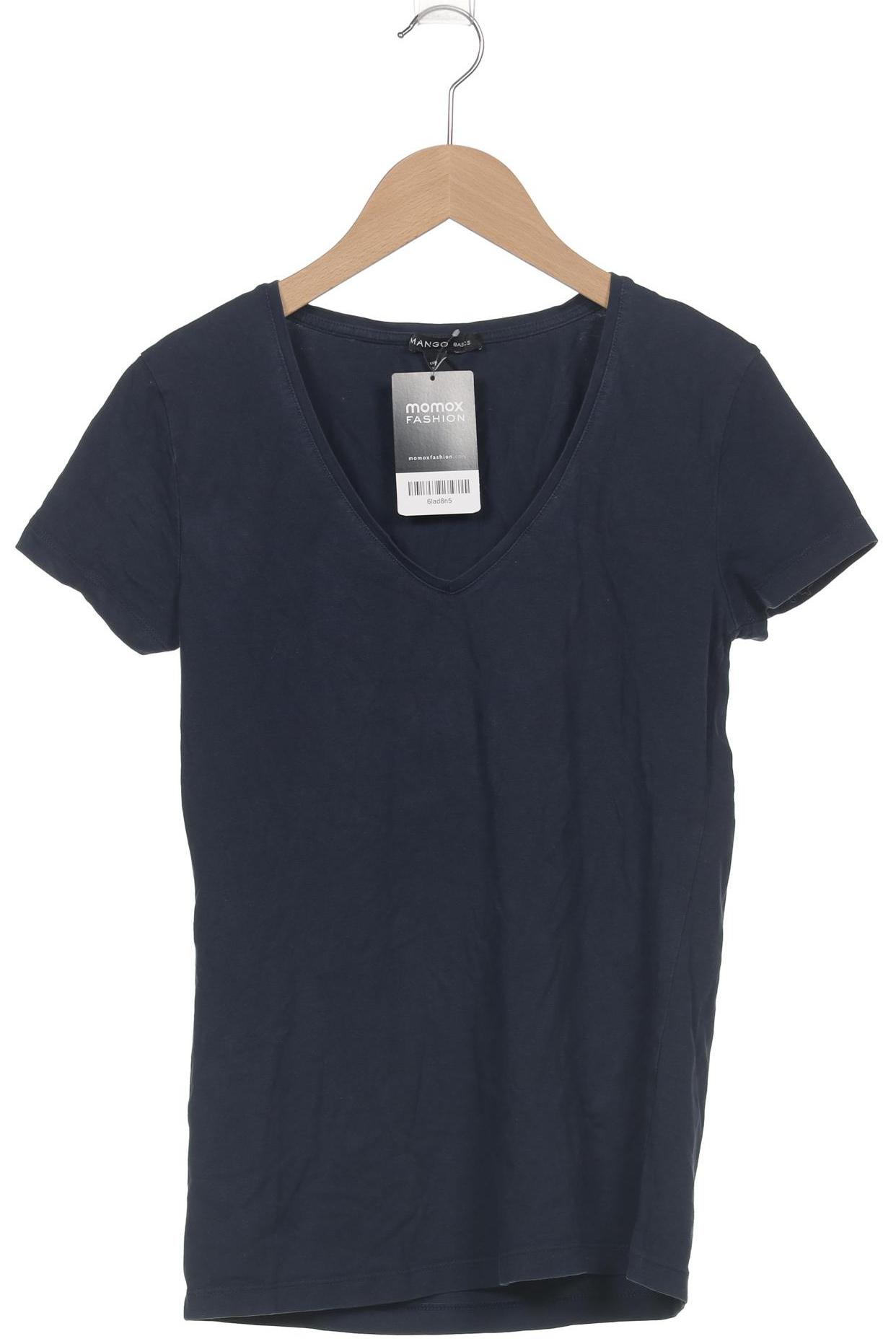 

Mango Damen T-Shirt, marineblau, Gr. 38
