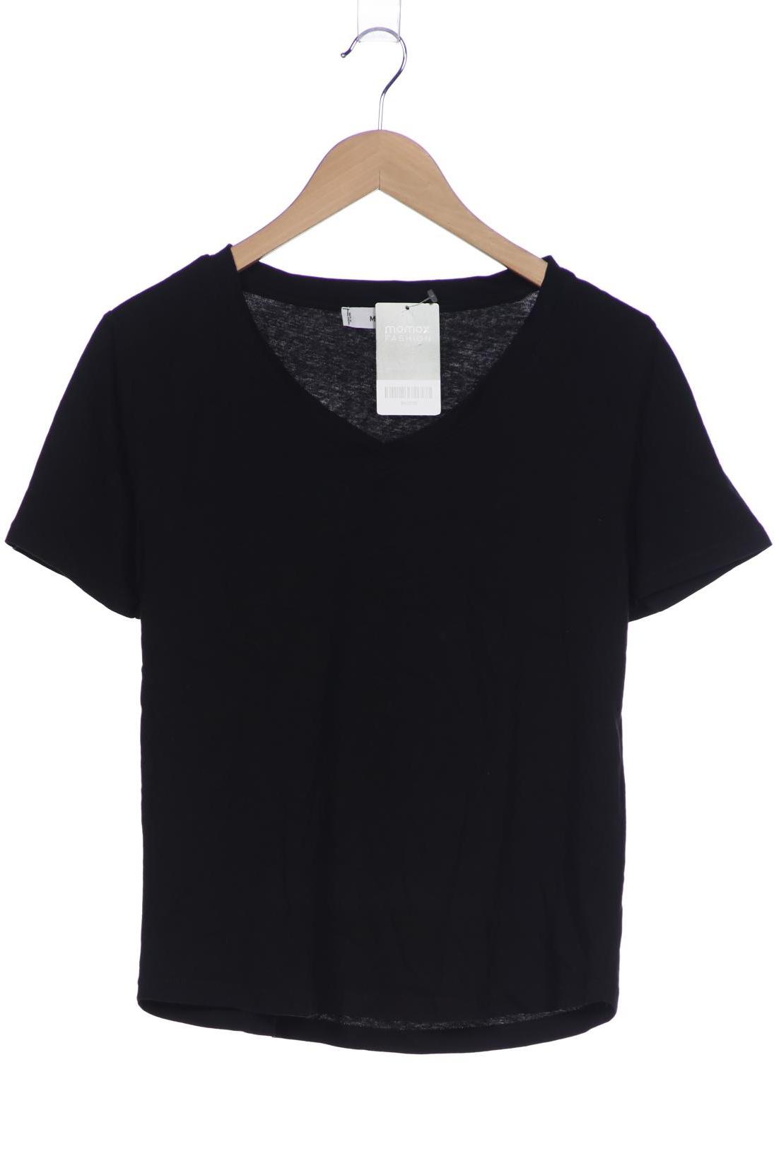 

Mango Damen T-Shirt, schwarz, Gr. 38