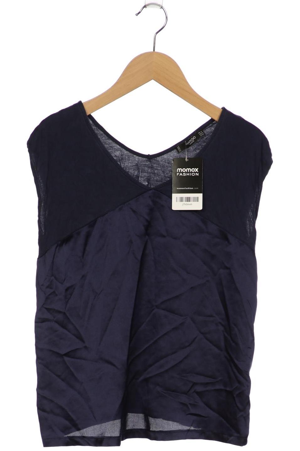 

Mango Damen T-Shirt, marineblau, Gr. 36