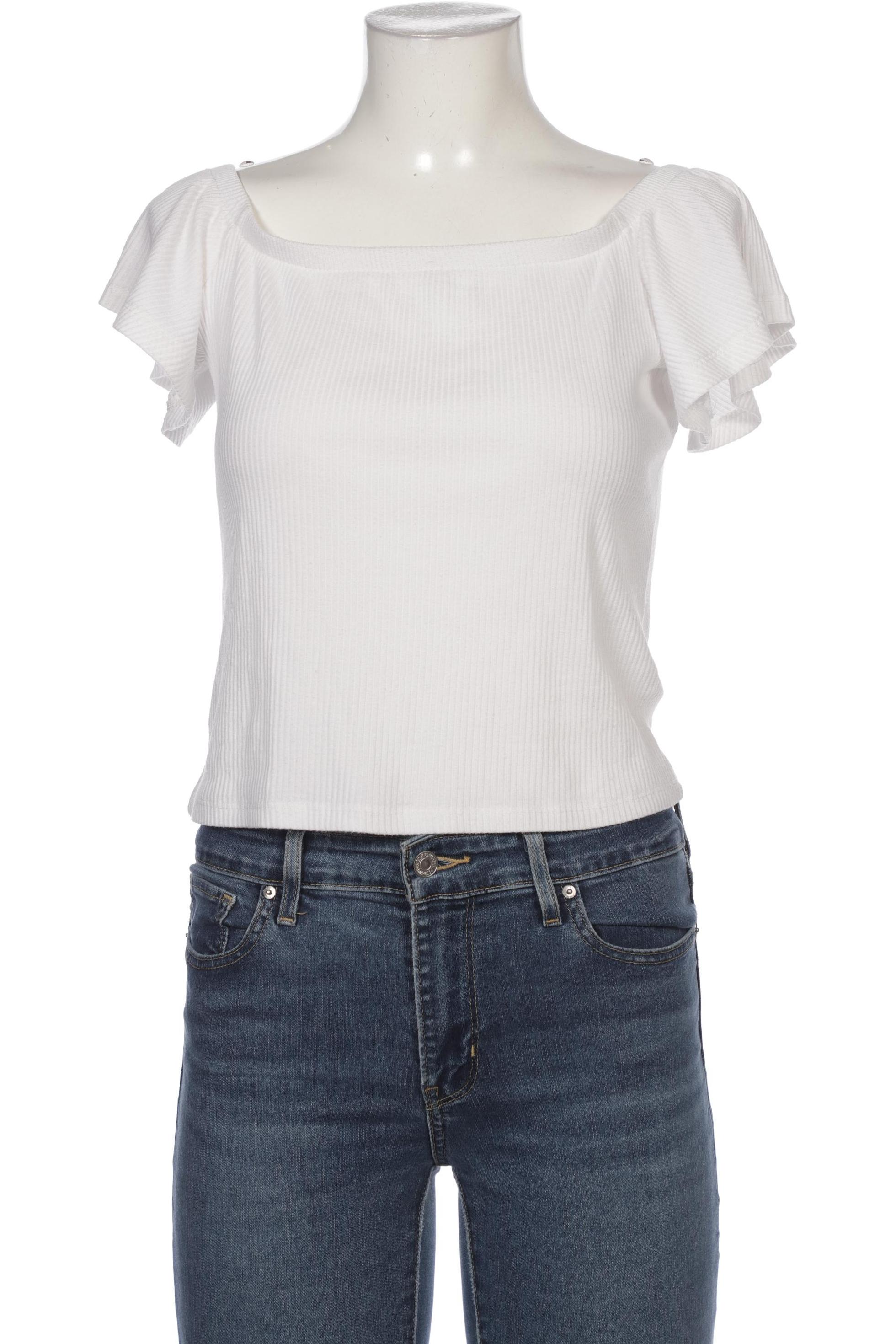 

Mango Damen T-Shirt, weiß, Gr. 36