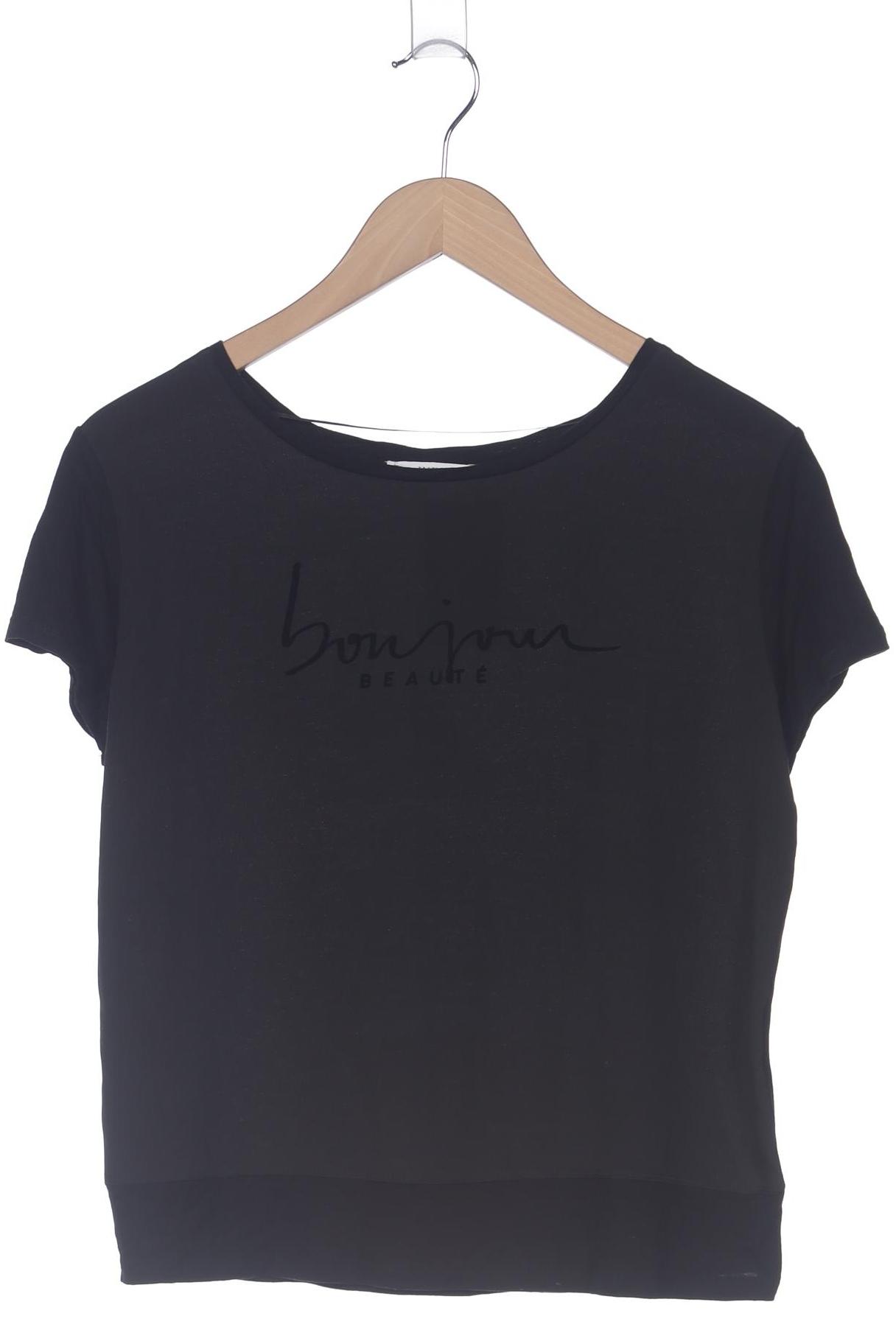 

Mango Damen T-Shirt, schwarz, Gr. 36