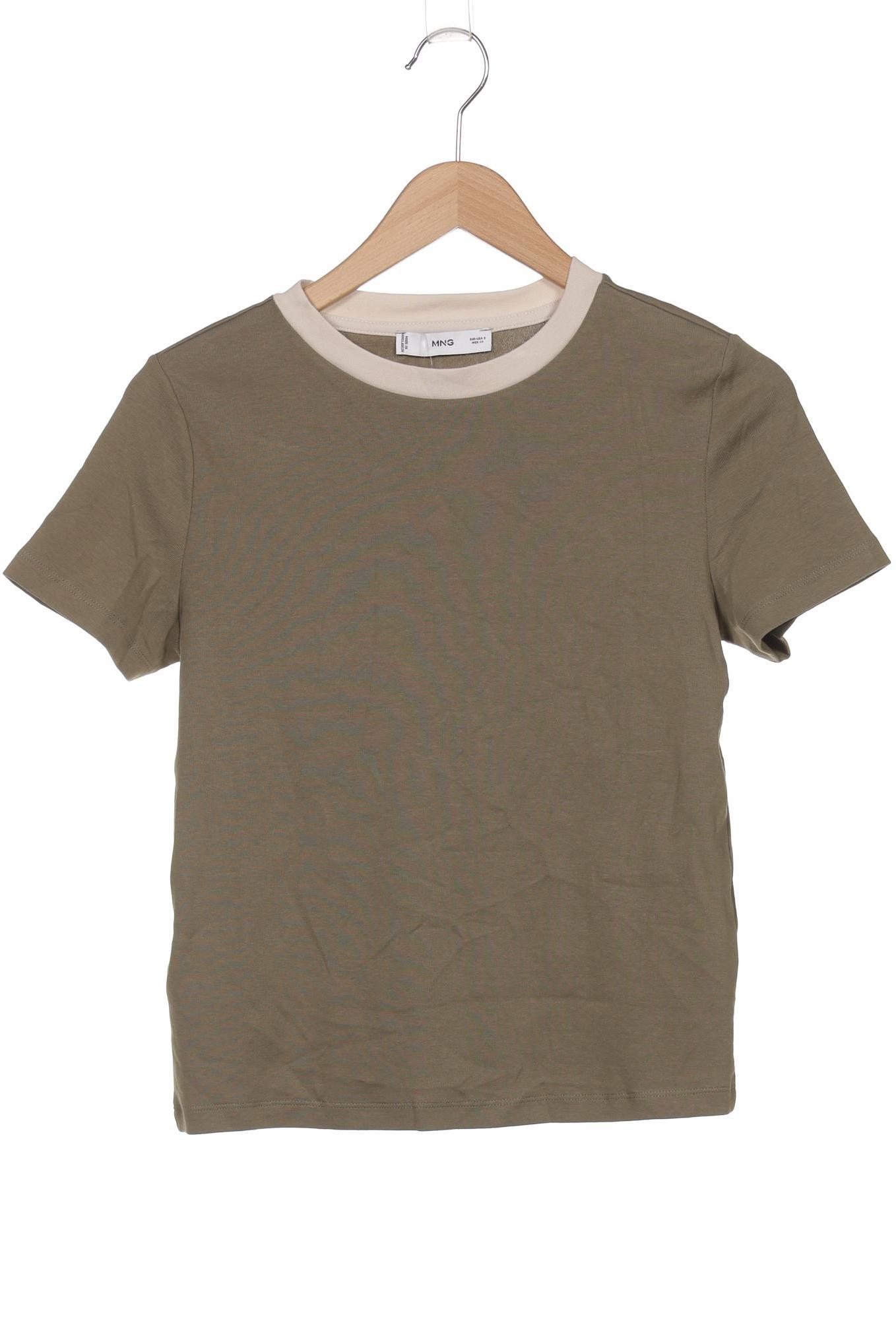 

Mango Damen T-Shirt, grün, Gr. 36