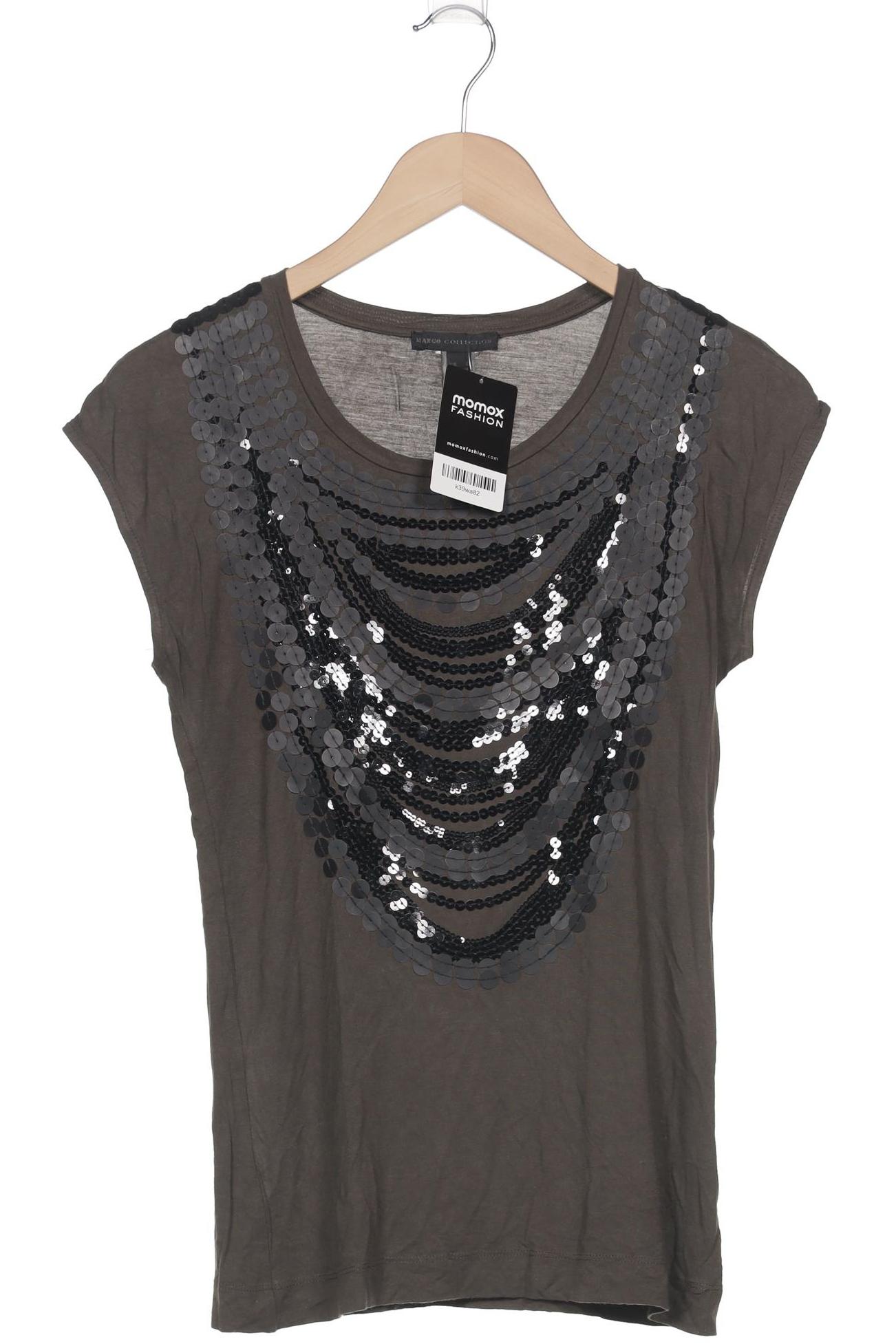 

Mango Damen T-Shirt, grün, Gr. 36