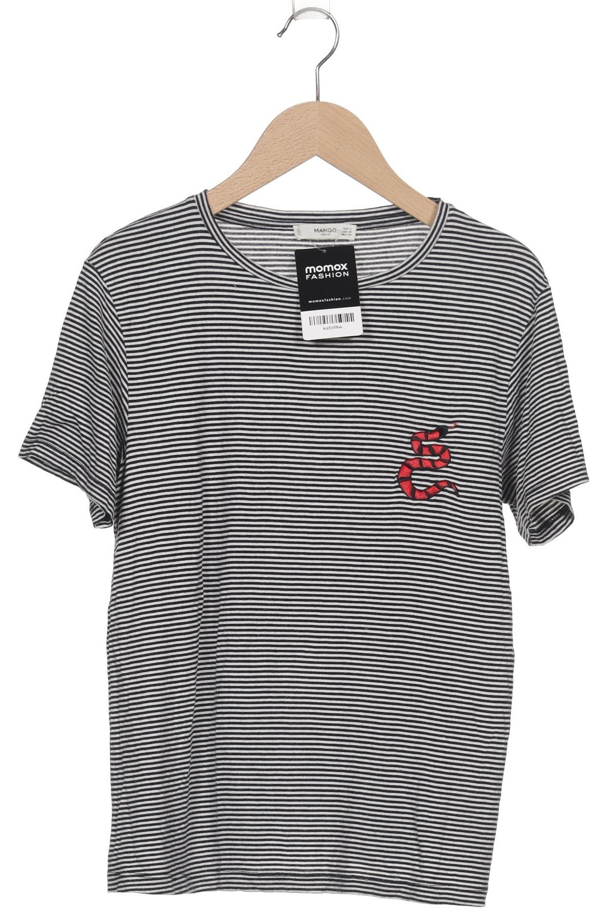 

Mango Damen T-Shirt, schwarz, Gr. 36