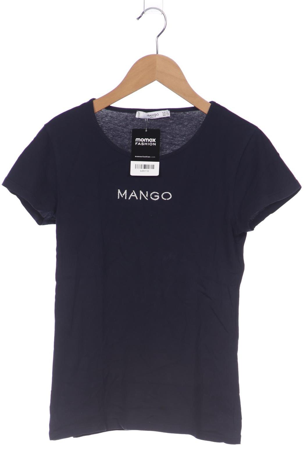 

Mango Damen T-Shirt, marineblau, Gr. 36