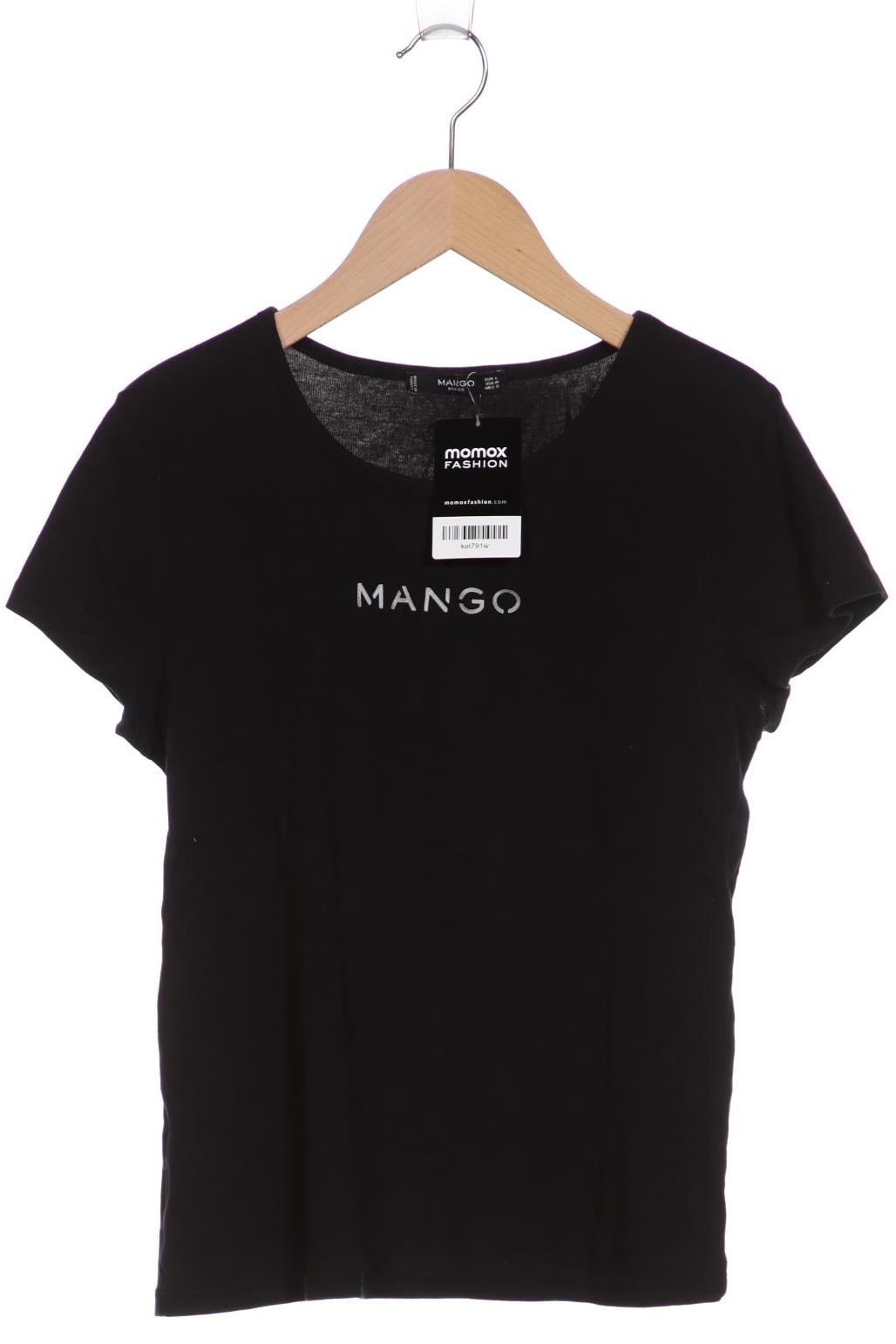 

Mango Damen T-Shirt, schwarz, Gr. 42