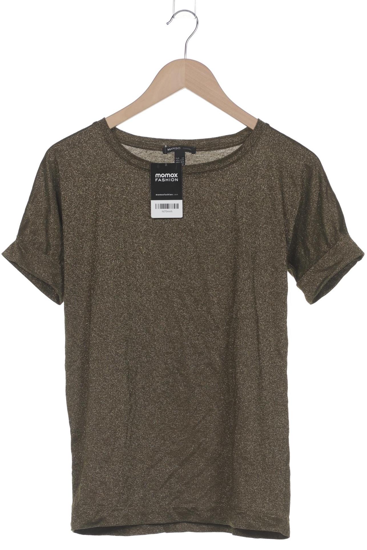 

Mango Damen T-Shirt, gold, Gr. 34