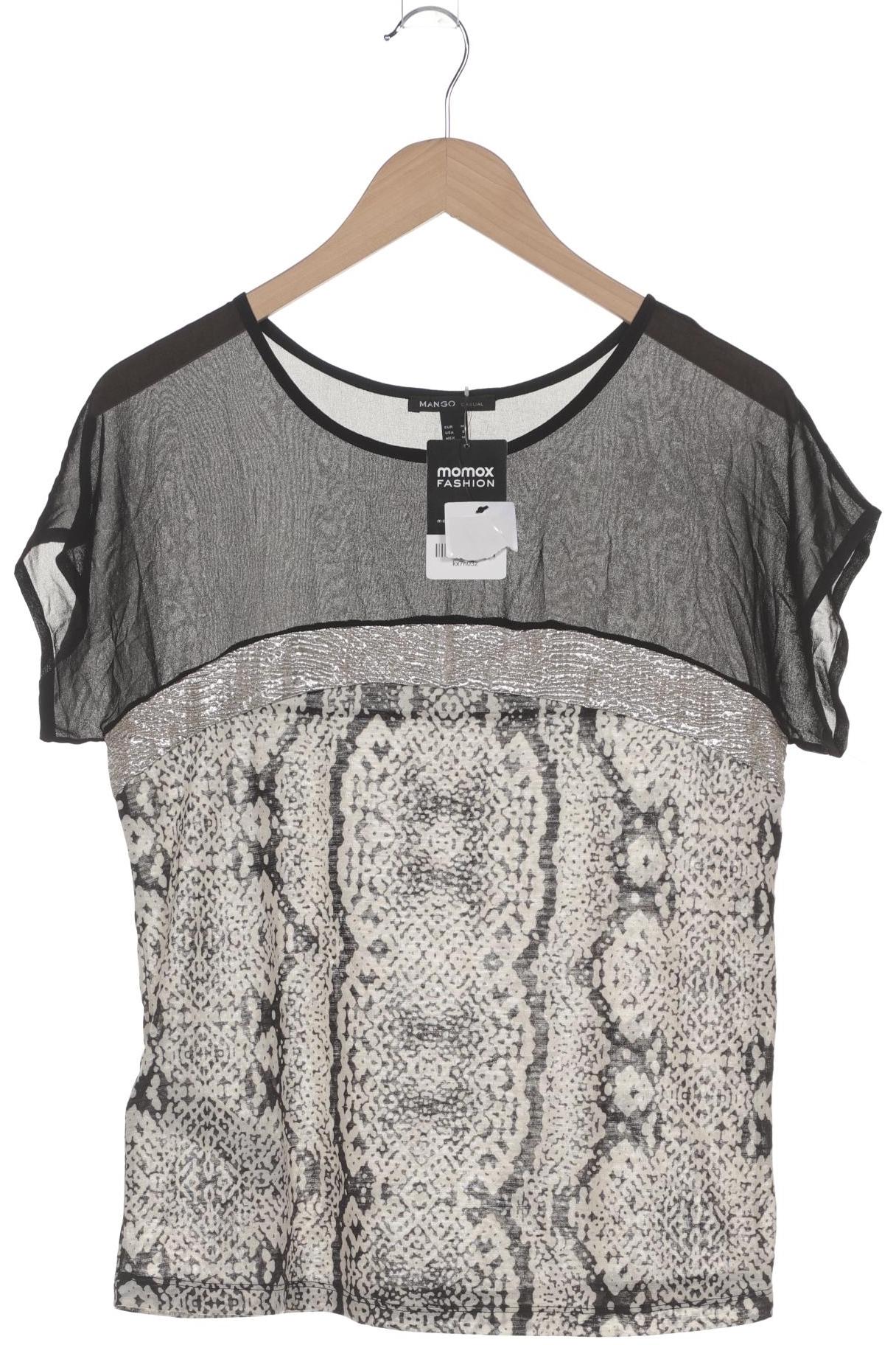 

Mango Damen T-Shirt, cremeweiß, Gr. 38