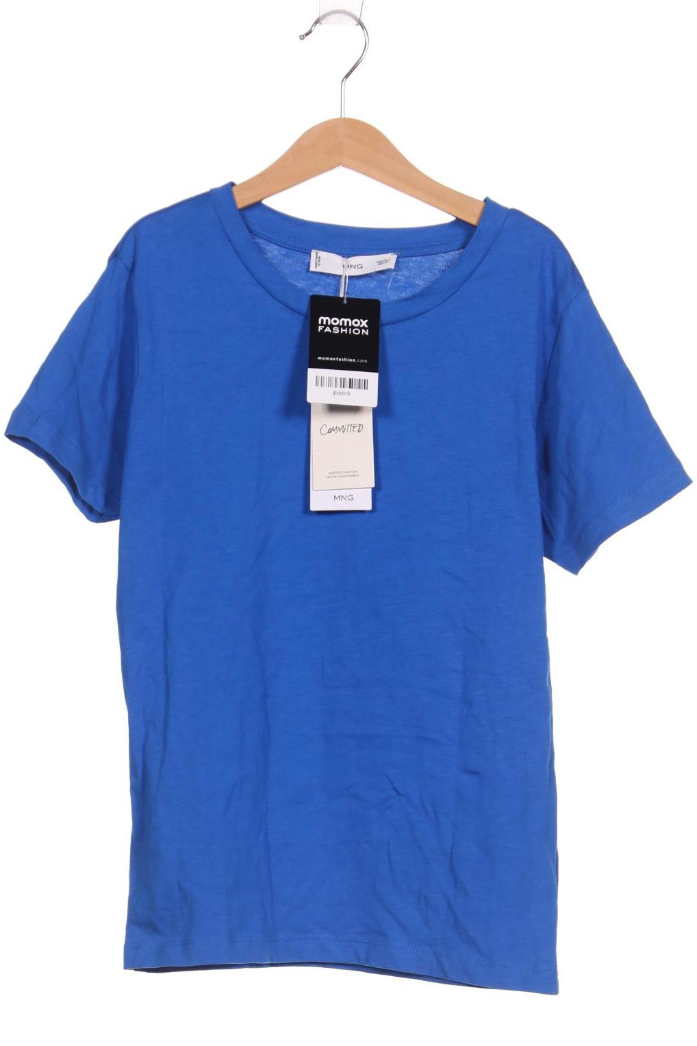 

MANGO Damen T-Shirt, blau