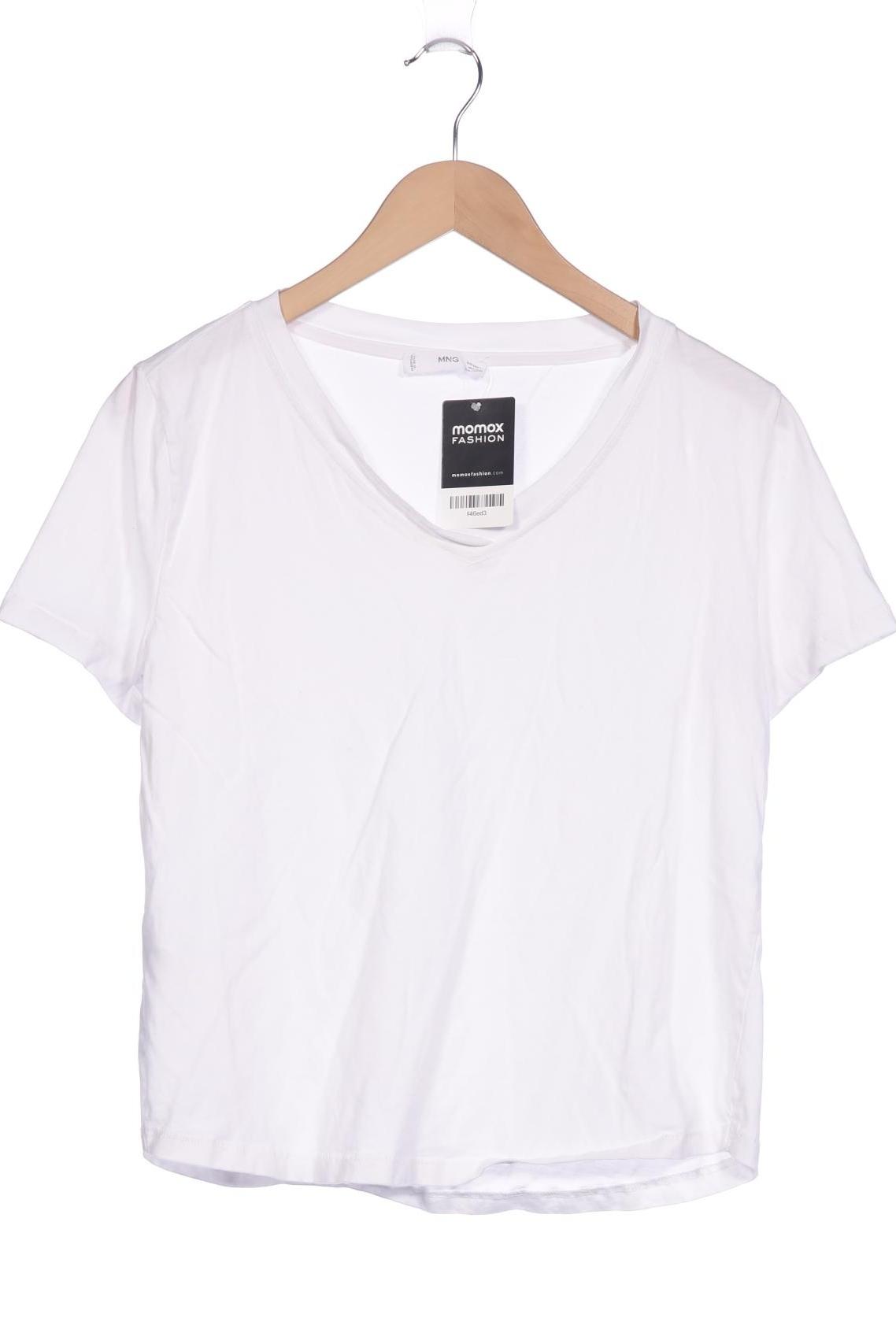 

Mango Damen T-Shirt, weiß, Gr. 42