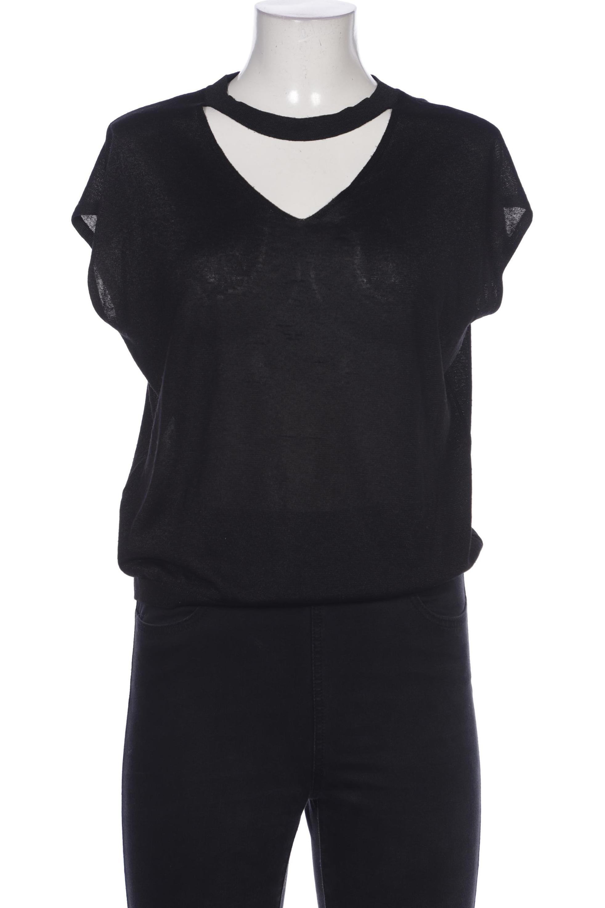 

Mango Damen T-Shirt, schwarz, Gr. 38