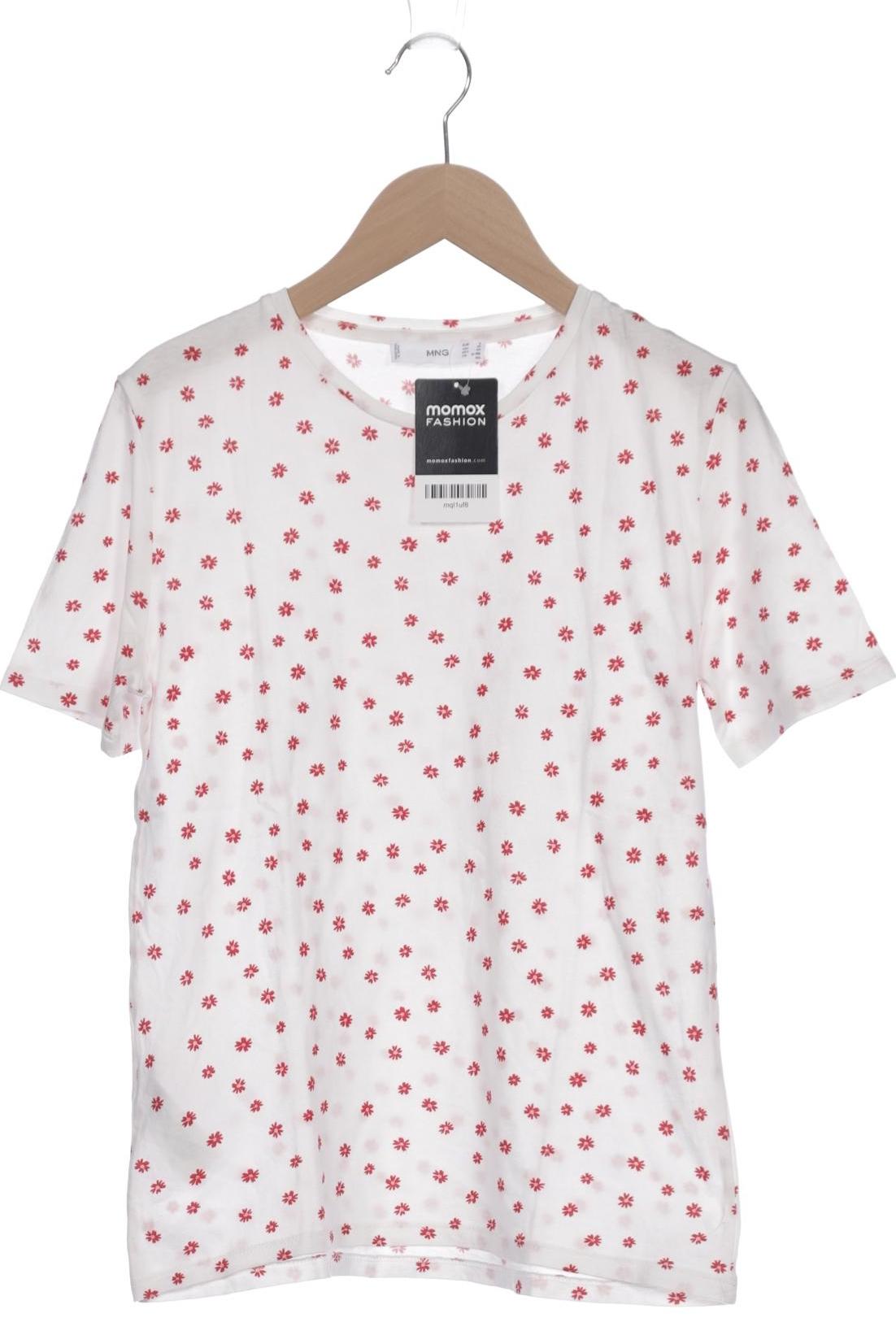 

Mango Damen T-Shirt, weiß, Gr. 36