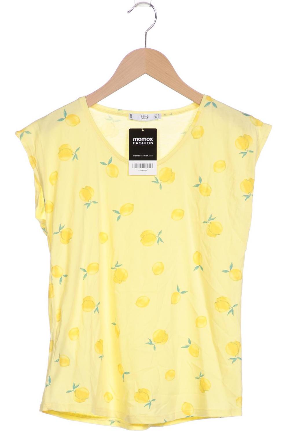 

Mango Damen T-Shirt, gelb, Gr. 36