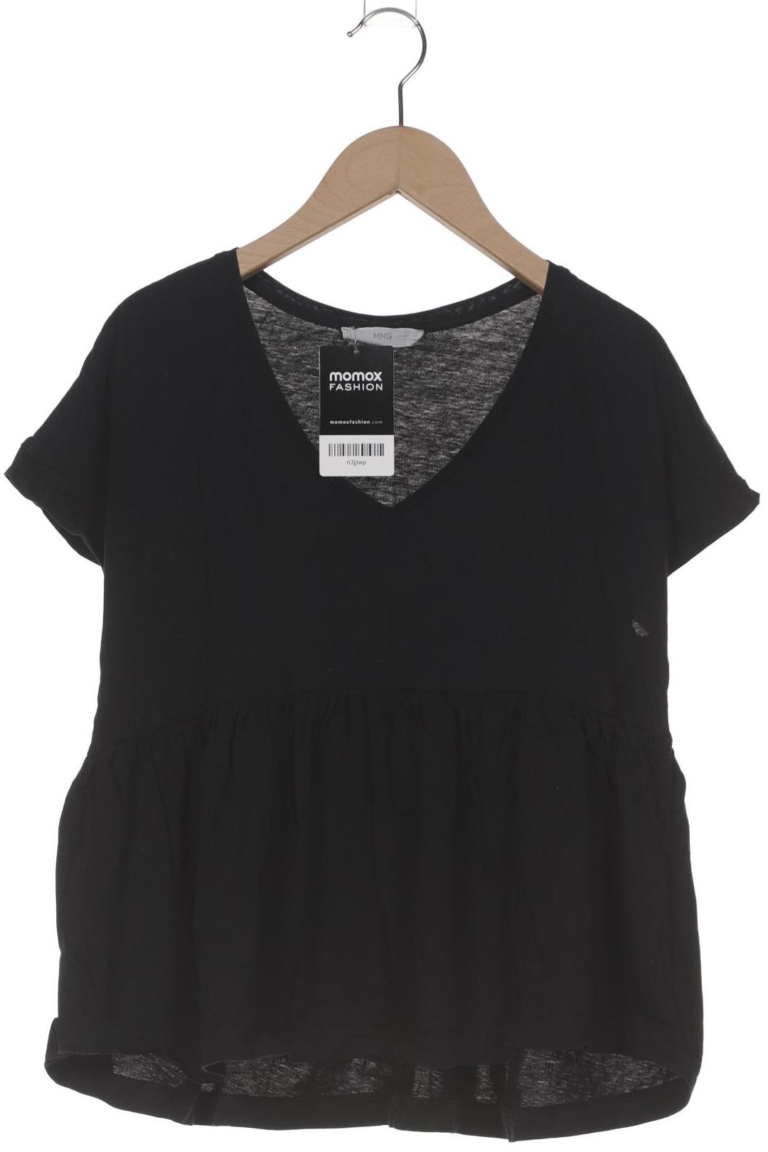 

Mango Damen T-Shirt, schwarz, Gr. 34