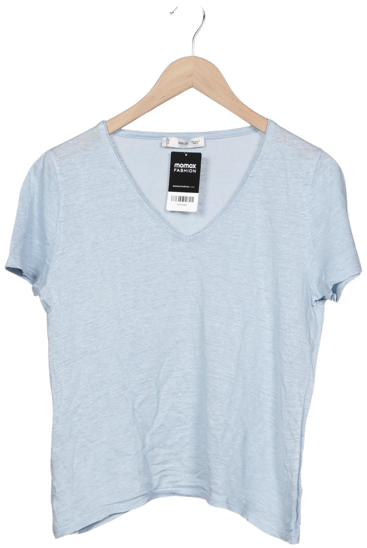 

Mango Damen T-Shirt, hellblau, Gr. 38