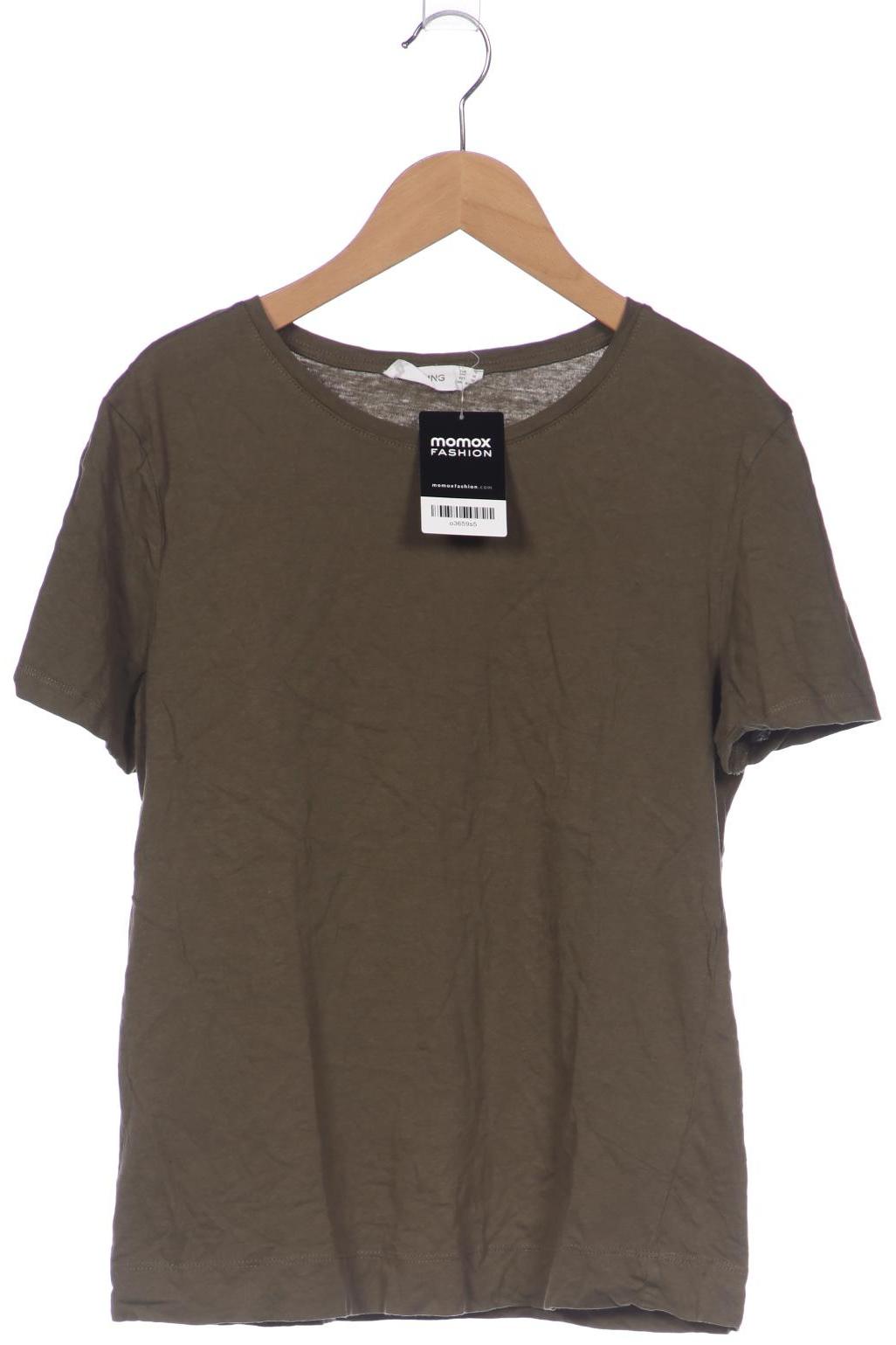 

Mango Damen T-Shirt, grün, Gr. 36