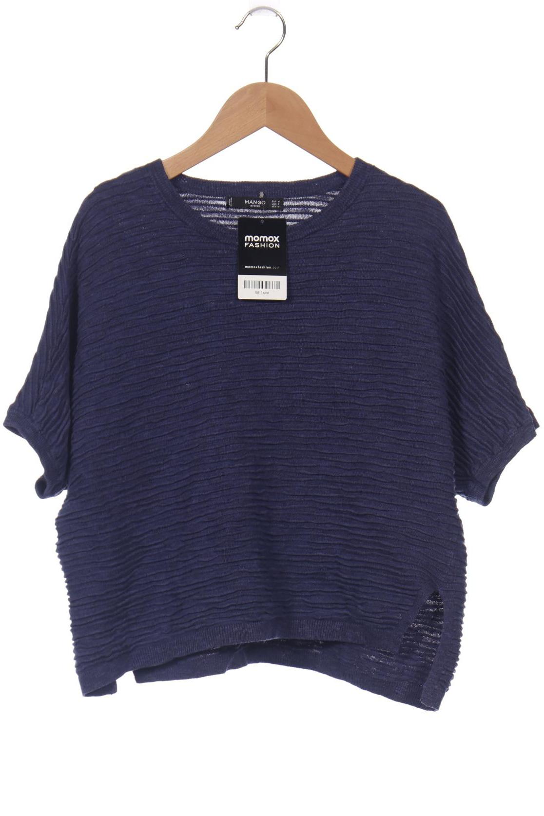 

Mango Damen T-Shirt, blau, Gr. 38