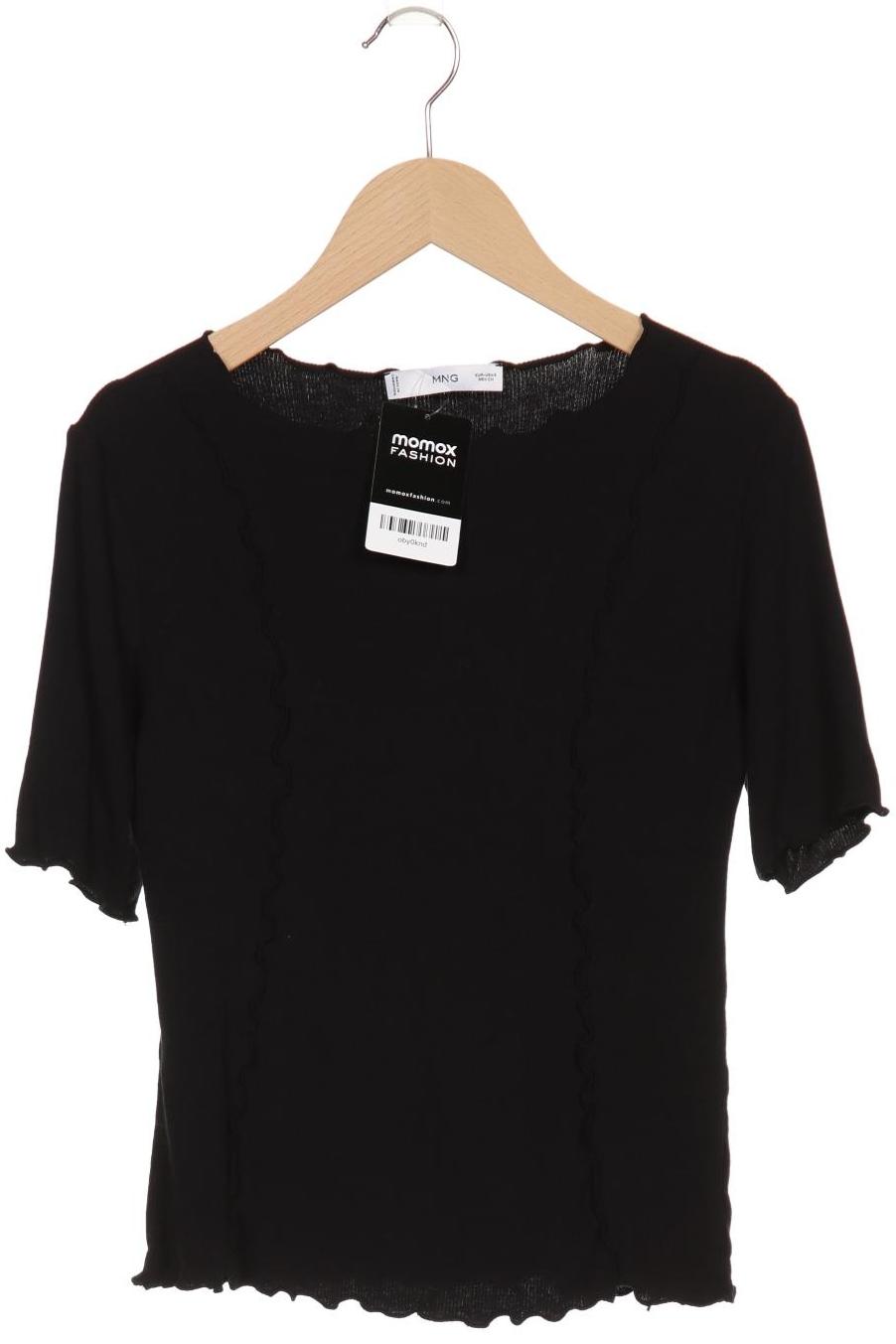 

Mango Damen T-Shirt, schwarz, Gr. 36